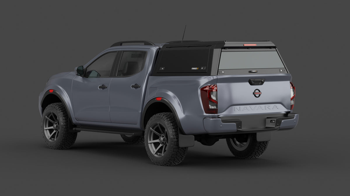 ForgedX Aluminium Ute Canopy - to suit Nissan Navara D23 Facelift 2021-2025 - RIVAL 4x4 Australia