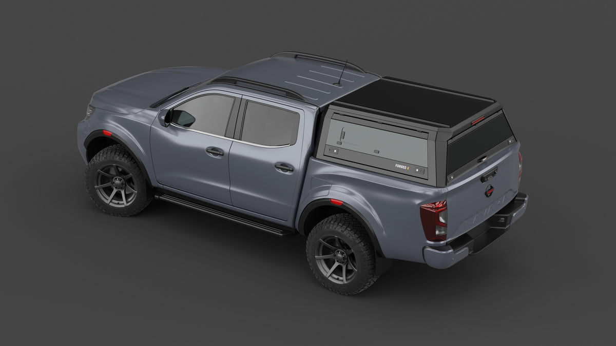 ForgedX Aluminium Ute Canopy - to suit Nissan Navara D23 Facelift 2021-2025 - RIVAL 4x4 Australia