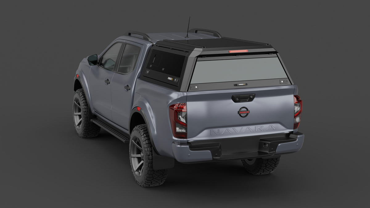 ForgedX Aluminium Ute Canopy - to suit Nissan Navara D23 Facelift 2021-2025 - RIVAL 4x4 Australia