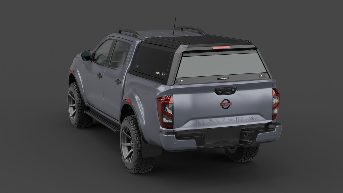 ForgedX Aluminium Ute Canopy - to suit Nissan Navara D23 Facelift 2021-2025 - RIVAL 4x4 Australia