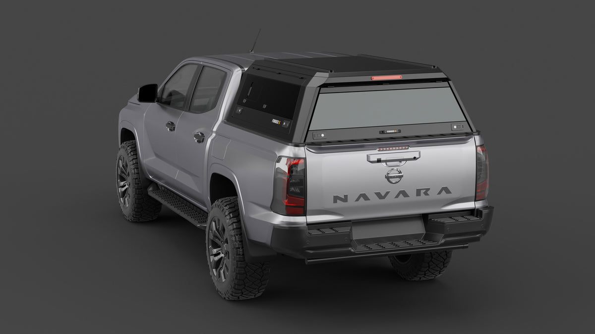 ForgedX Aluminium Ute Canopy - to suit Nissan Navara 2026-on - RIVAL 4x4 Australia