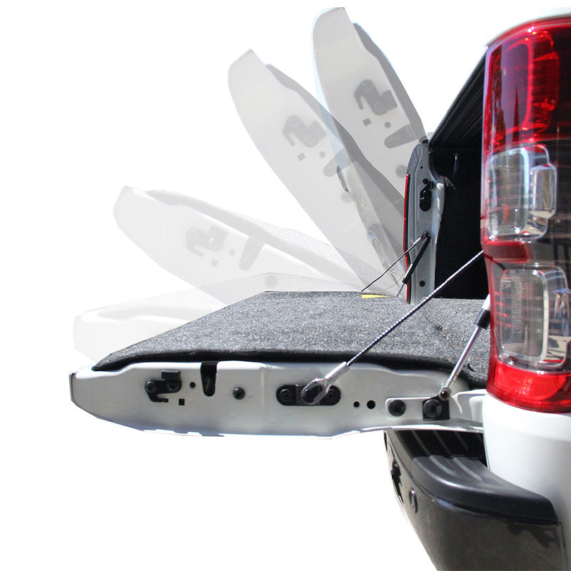 HSP Tailgate Assist — HSP Tailgate Assist for Ranger / Raptor PX — Single Strut Dampener