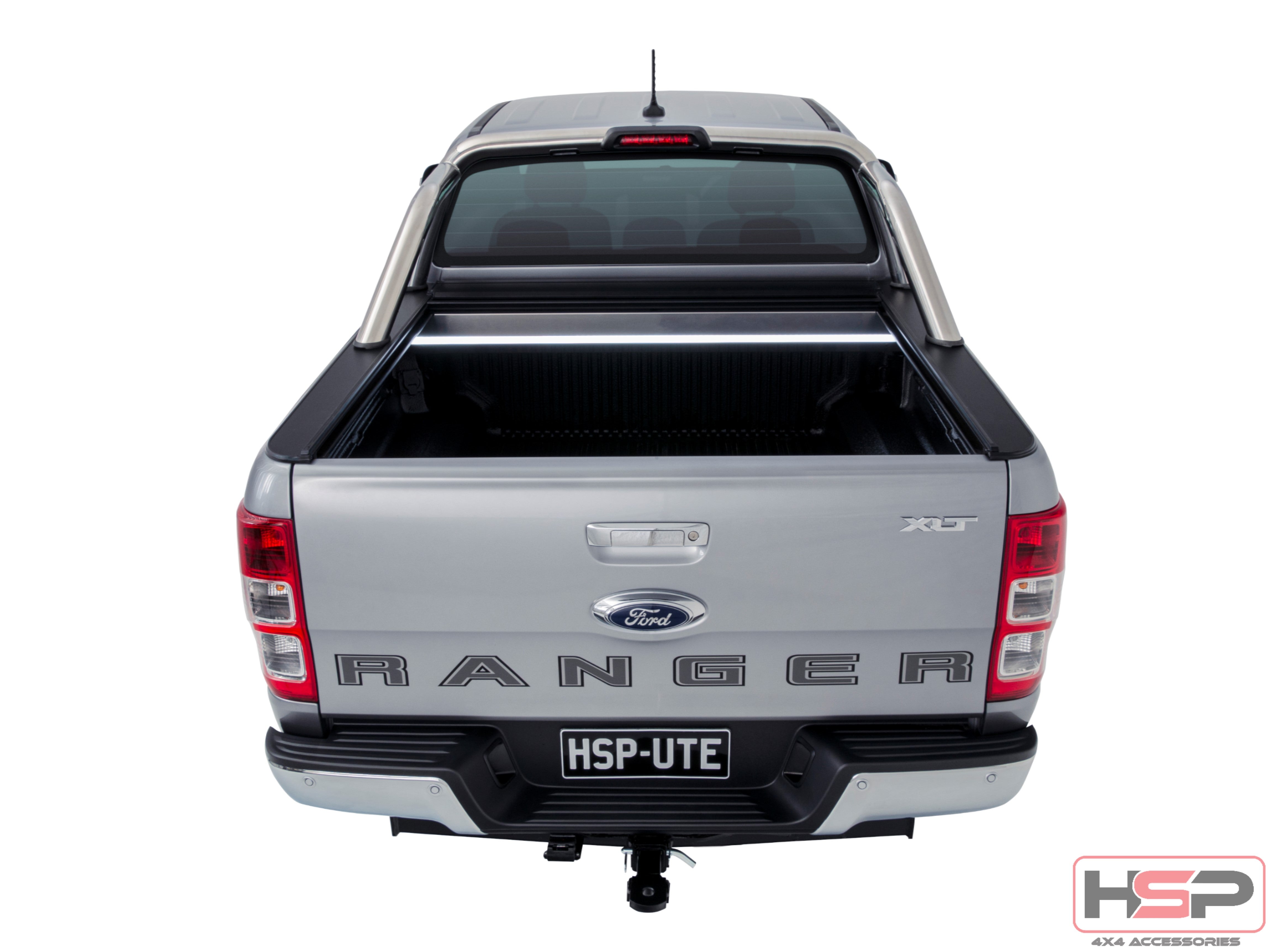 HSP Retractable Tonneau — HSP Retractable Tonneau for Ranger / Raptor PX — XLT Sports Bar