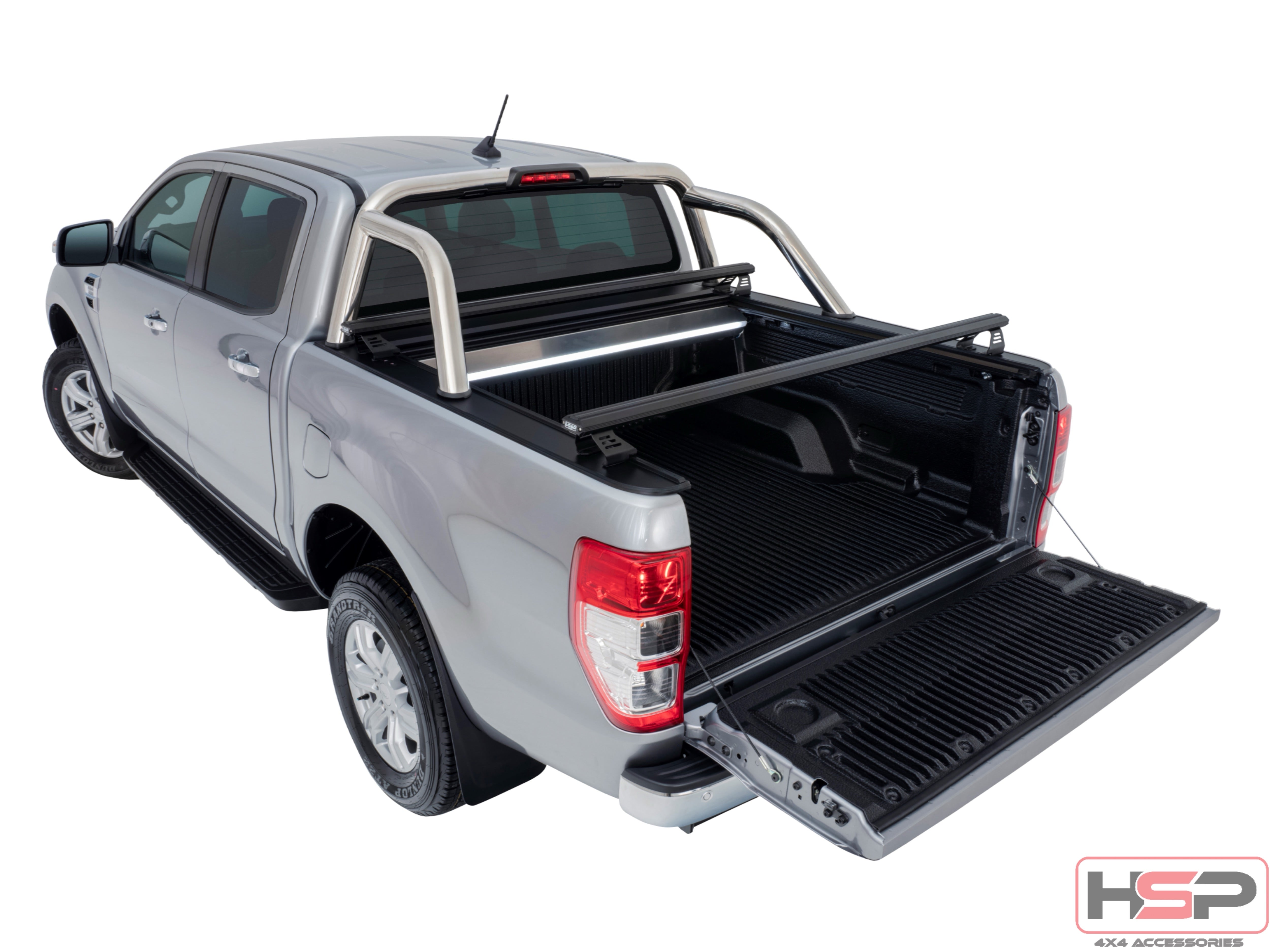 HSP Retractable Tonneau — HSP Retractable Tonneau for Ranger / Raptor PX — XLT Sports Bar