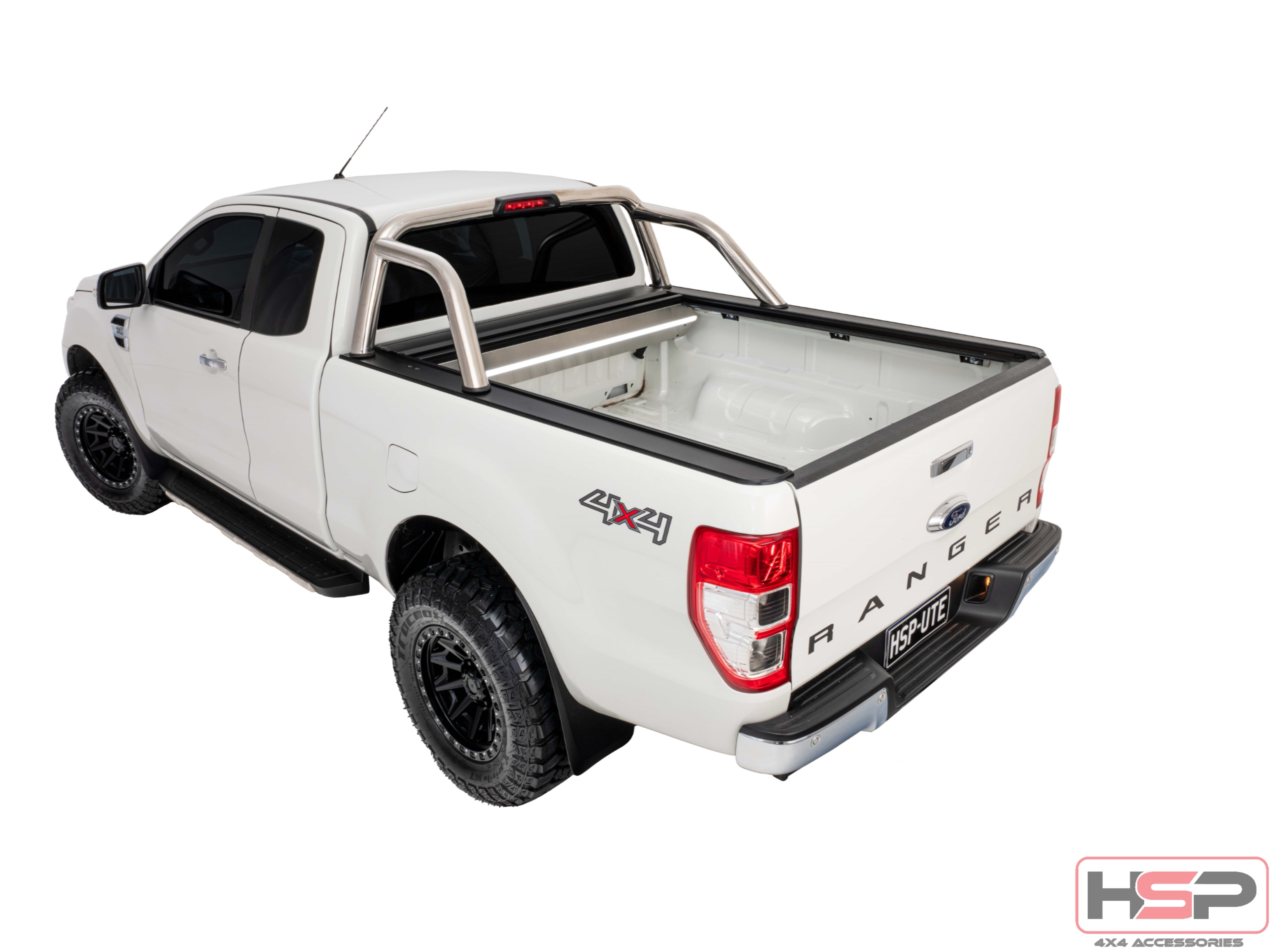 HSP Retractable Tonneau — HSP Retractable Tonneau for Ford Ranger PX — XLT Sports Bar