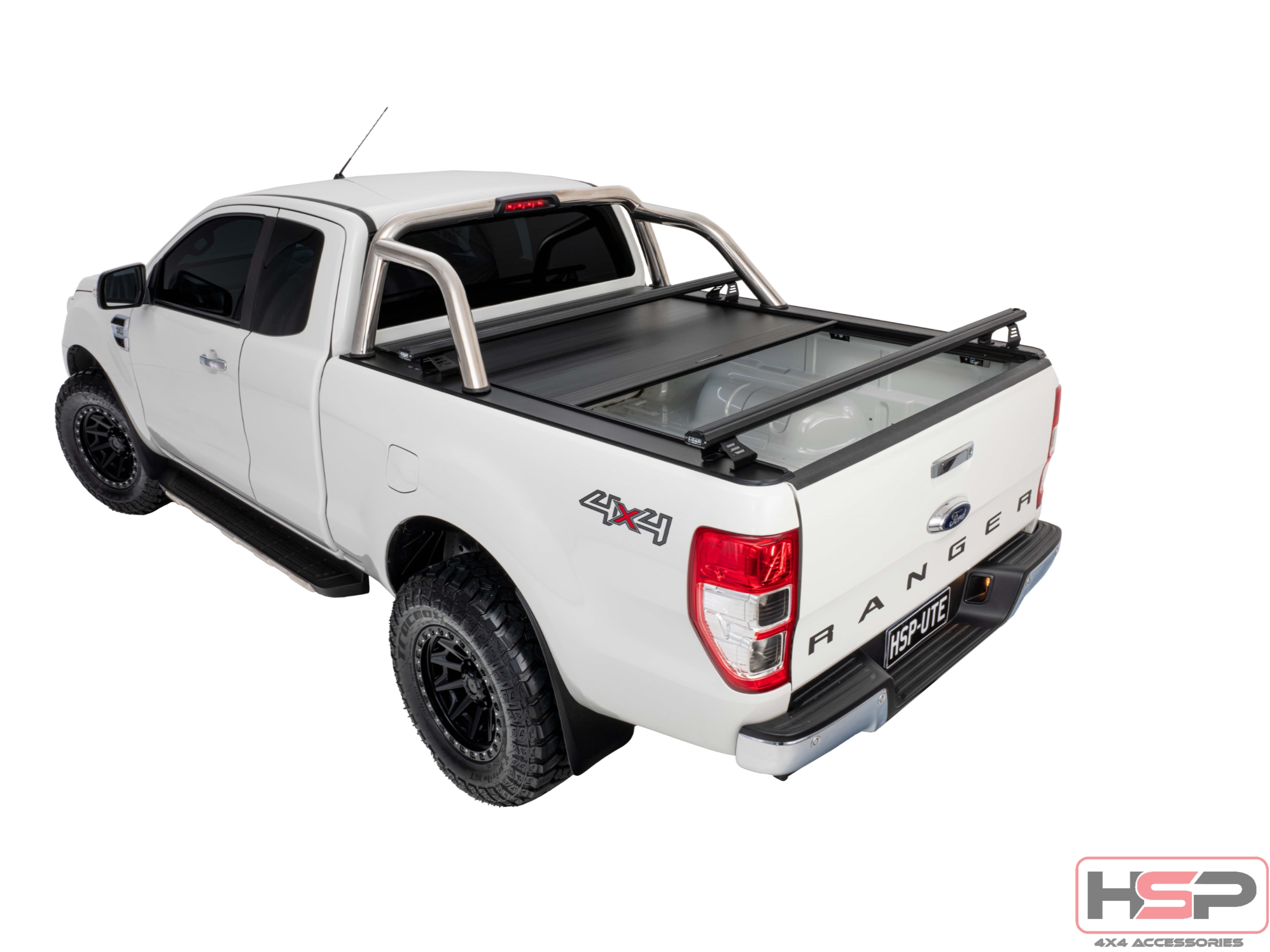 HSP Retractable Tonneau — HSP Retractable Tonneau for Ford Ranger PX — XLT Sports Bar