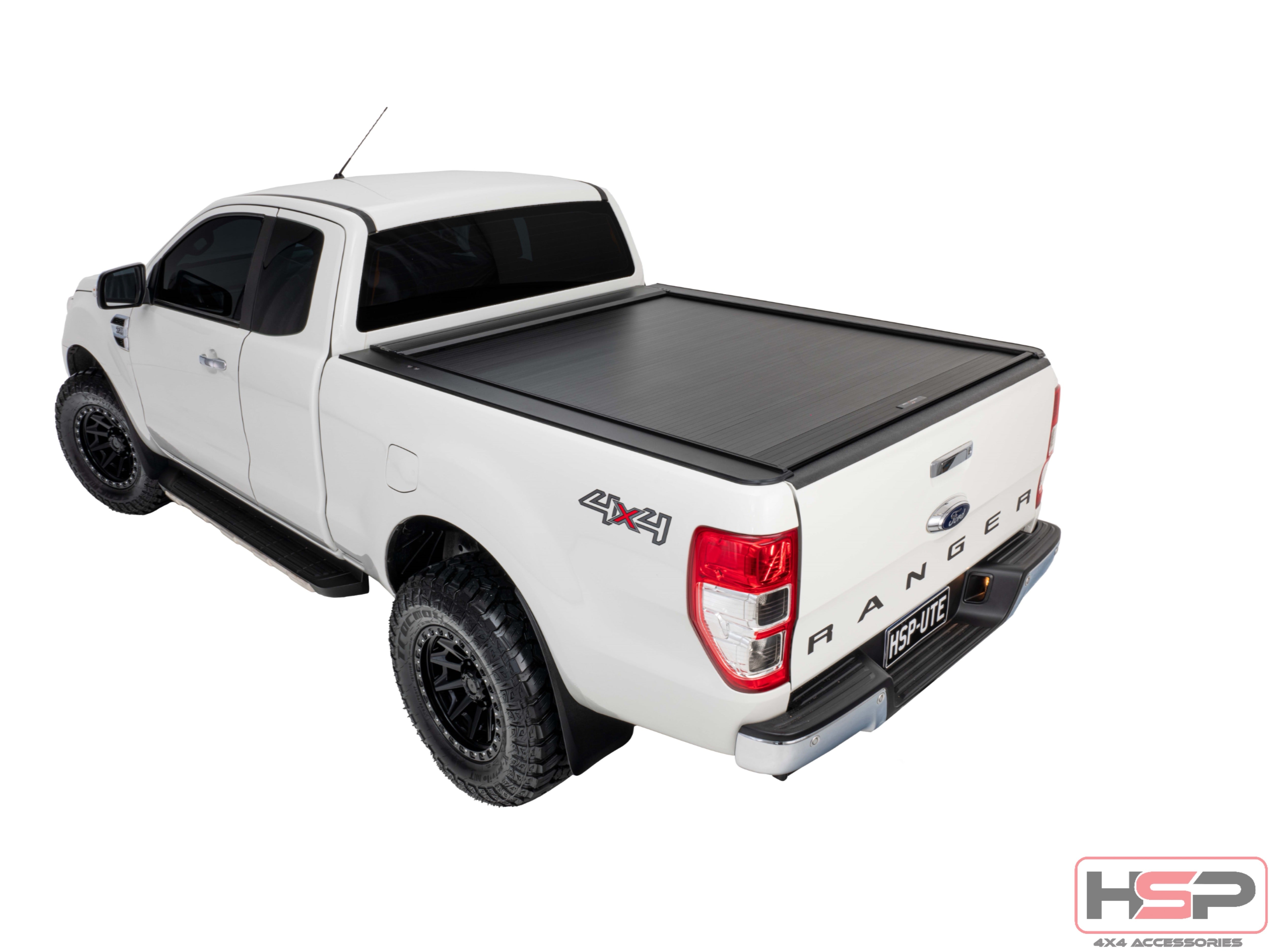 HSP Retractable Tonneau — HSP Retractable Tonneau for Ford Ranger PX — Extended Cab