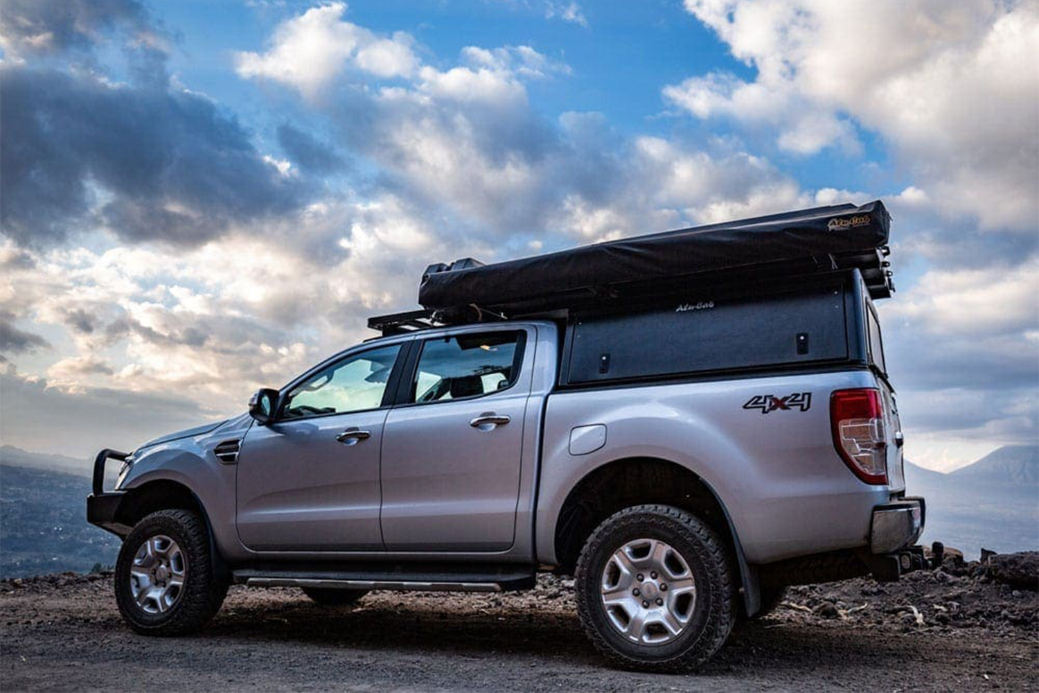 Alu-Cab Explorer Canopy for Ford PX Ranger & Mazda BT-50 (2012-2019) fitted to Ford Ranger — Rival 4x4 Australia