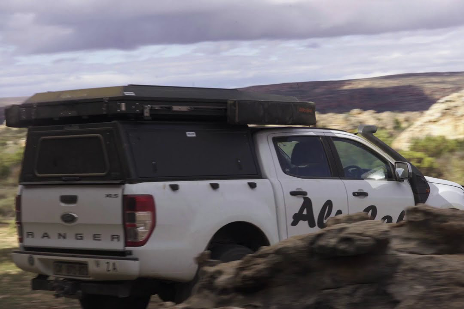 Alu-Cab Explorer Canopy for Ford PX Ranger & Mazda BT-50 (2012-2019) fitted to Ford Ranger — Rival 4x4 Australia