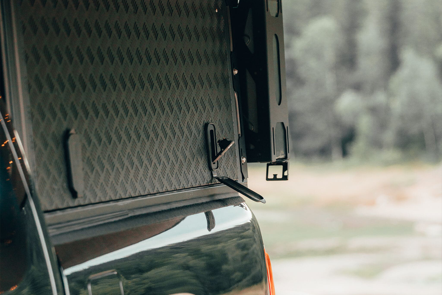 Alu-Cab Push Button Lock Covers — genuine product, Rival 4x4 Australia