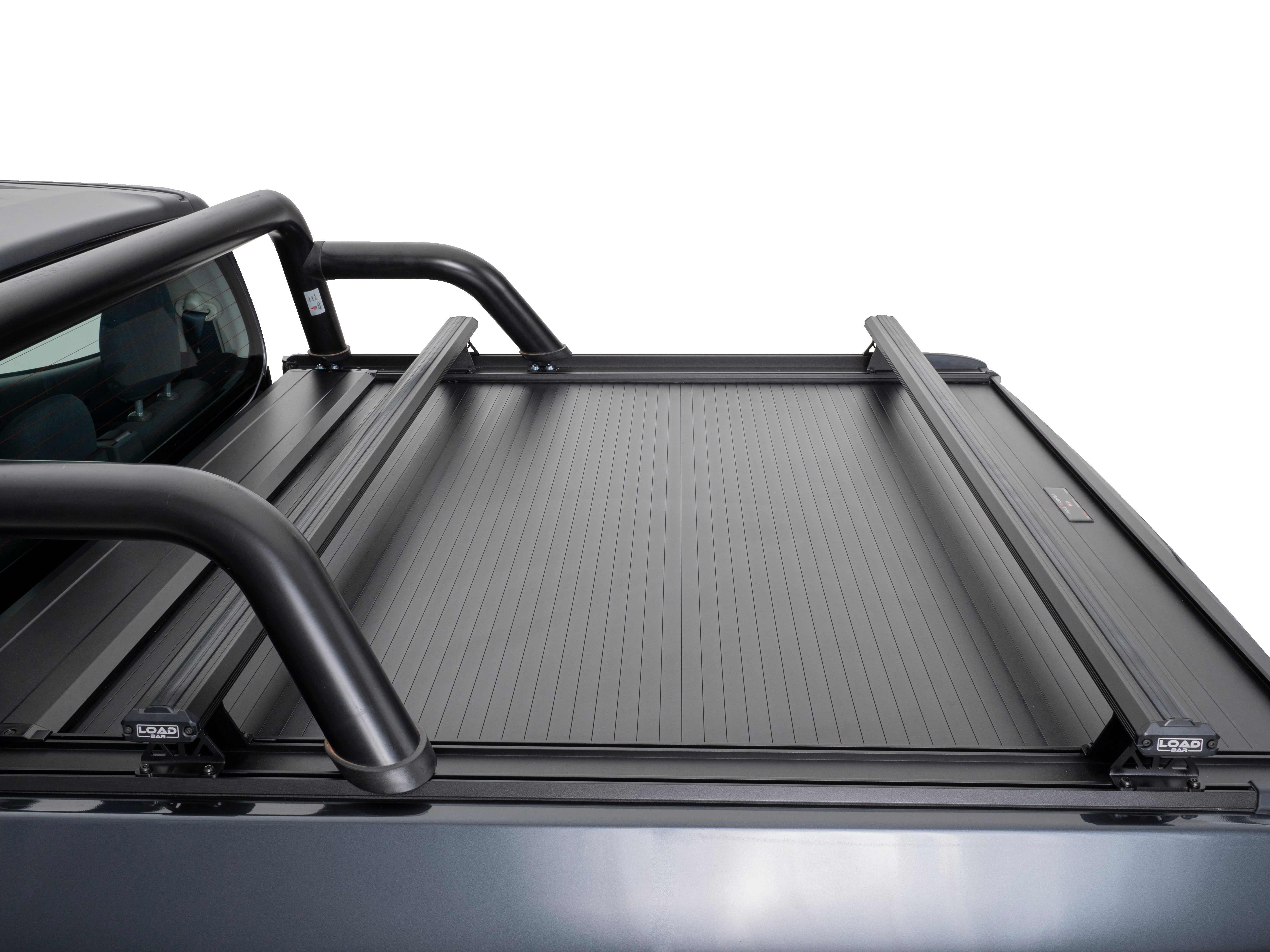 HSP Retractable Tonneau — HSP Retractable Tonneau for Mitsubishi Triton MQ/MR — Genuine Sports Bar