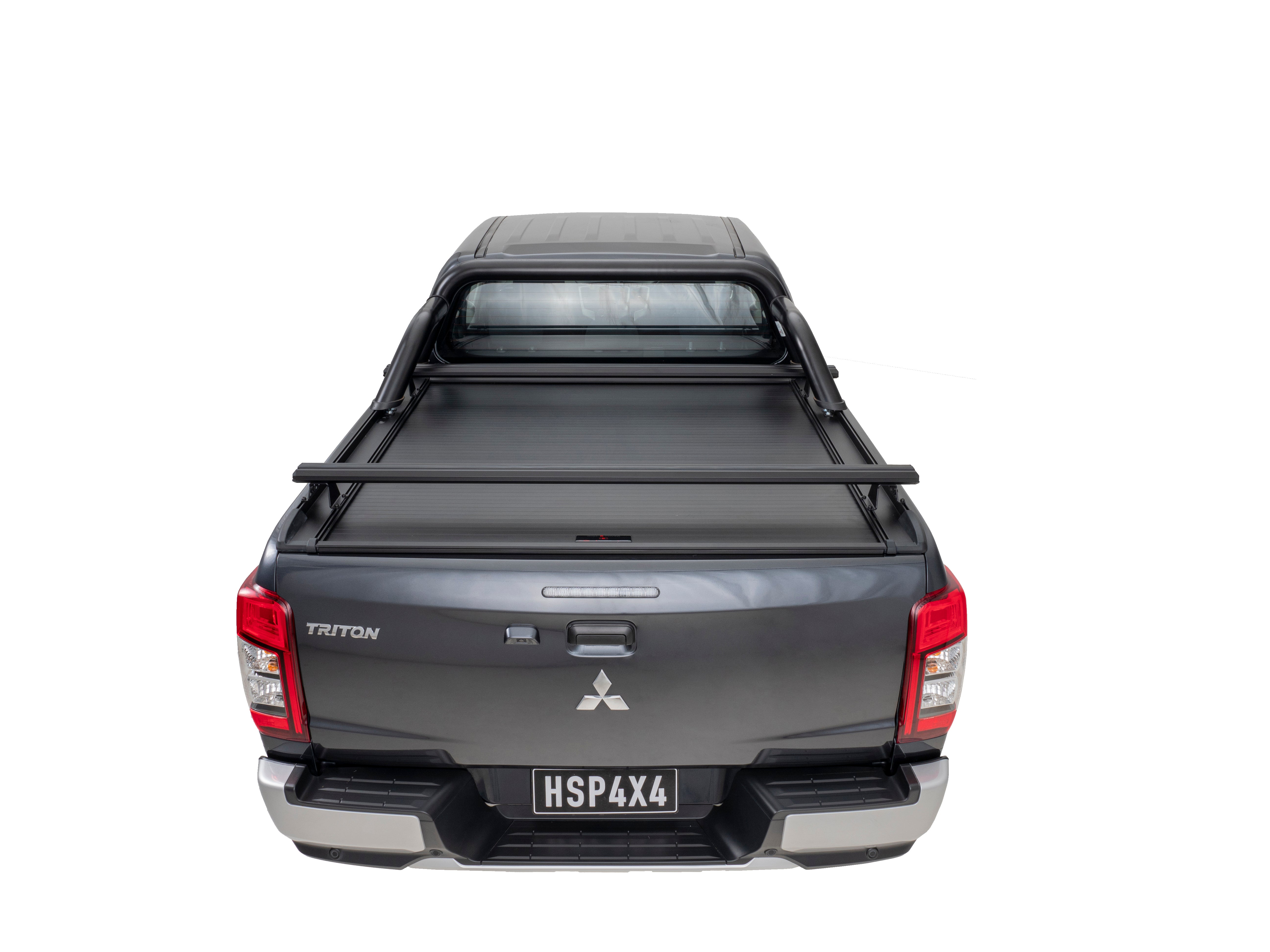 HSP Retractable Tonneau — HSP Retractable Tonneau for Mitsubishi Triton MQ/MR — Genuine Sports Bar