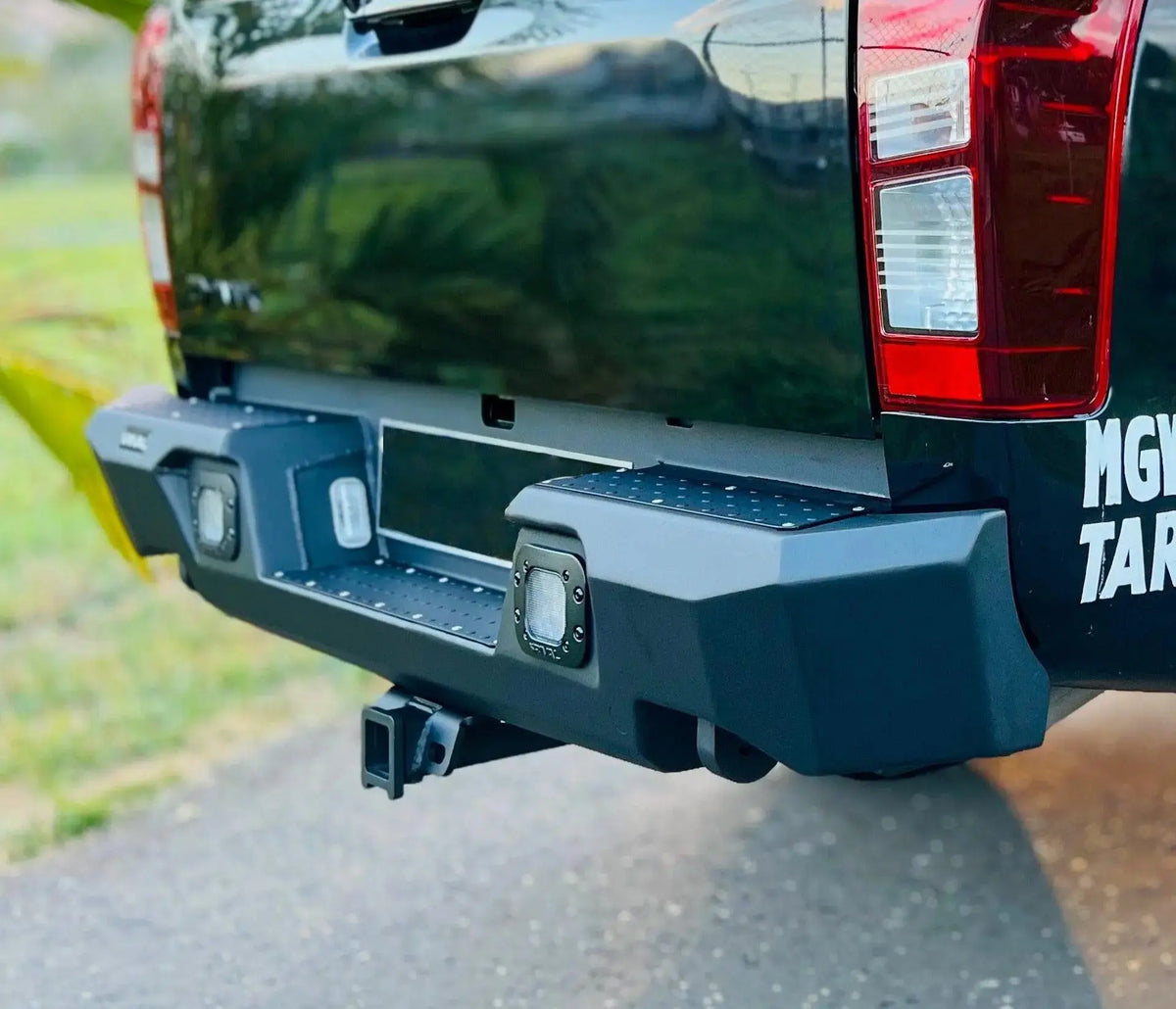 D Max Rear Bar Premium Aluminium Rear Bar for Isuzu D-Max - Set of 2