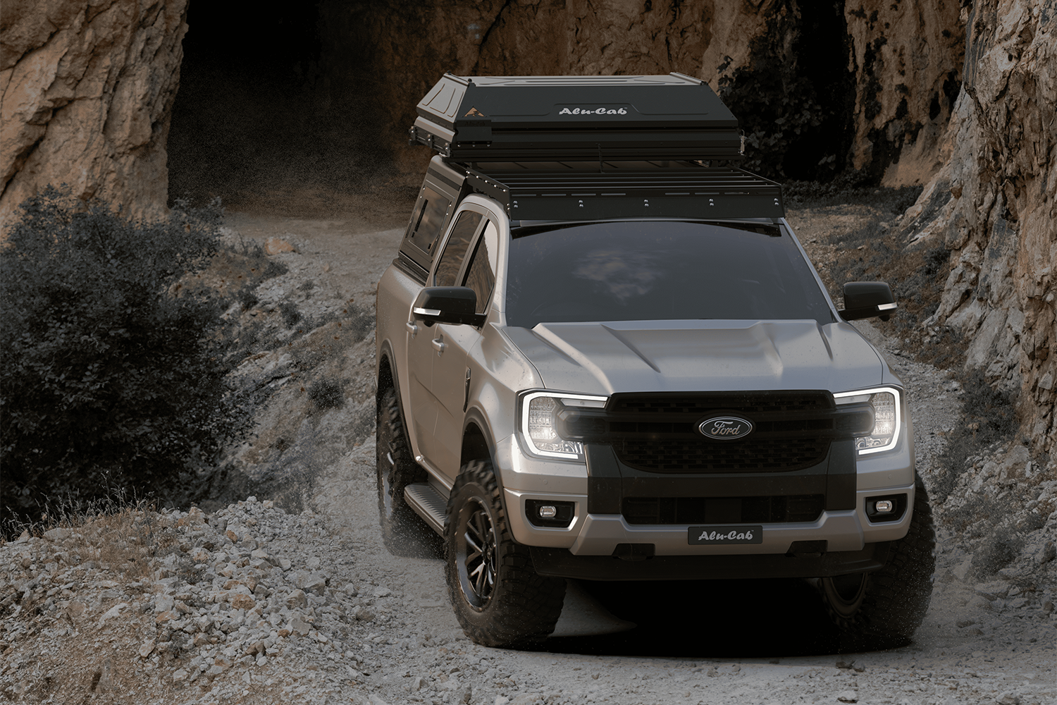 Alu-Cab RT-2S Compact Rooftop Tent — genuine product, Rival 4x4 Australia