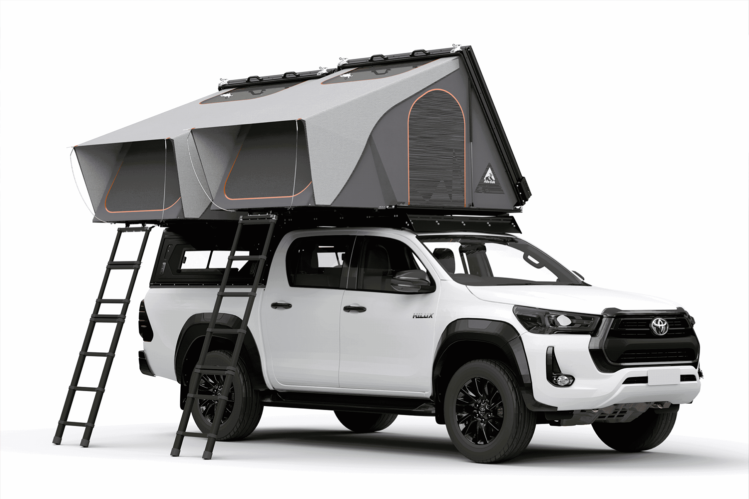 Alu-Cab RT-2S Compact Rooftop Tent — genuine product, Rival 4x4 Australia