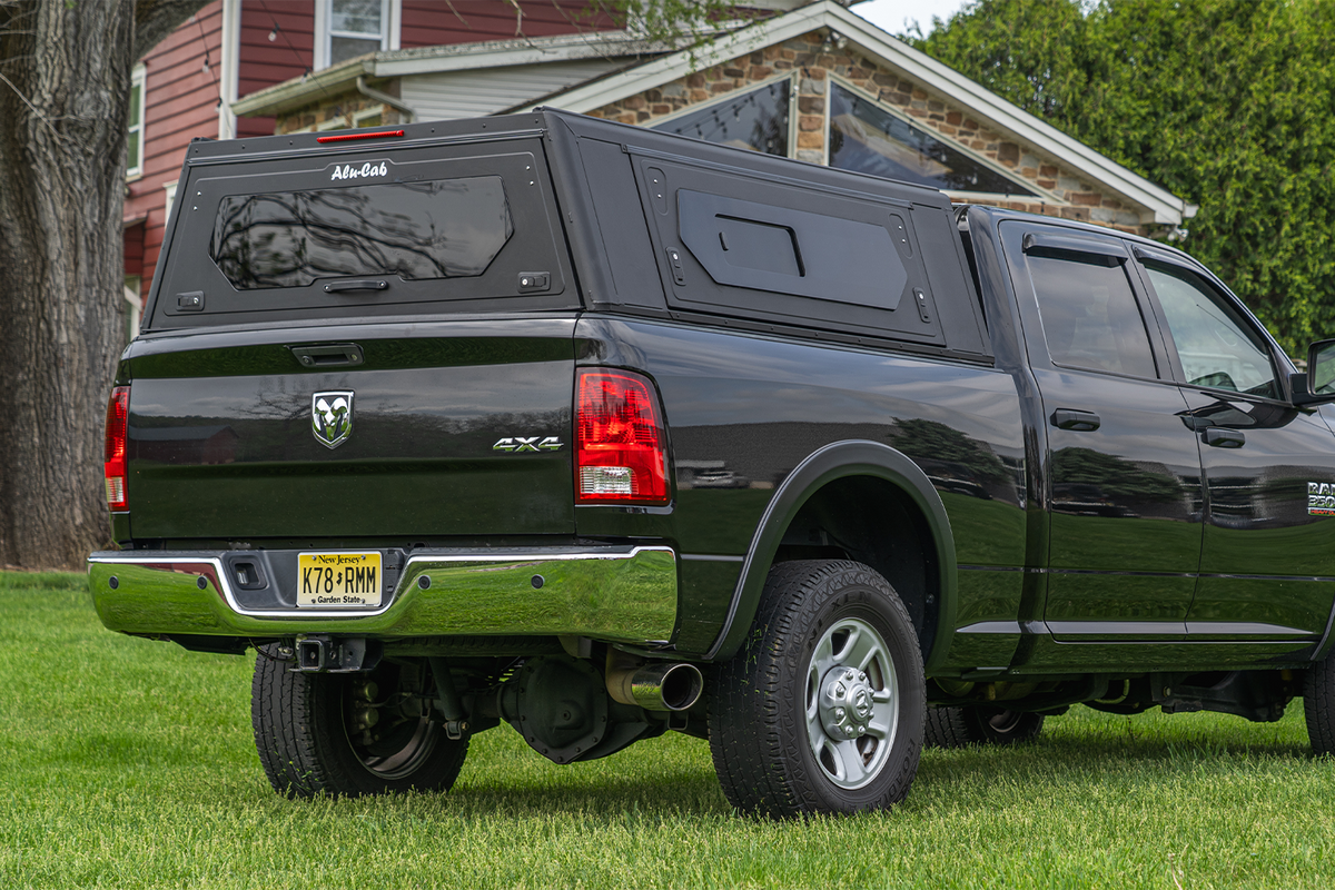 Alu-Cab Contour Canopy for Dodge Ram 1500 4th Gen (2009-2018) & 5th Gen 2019+ fitted to RAM 1500 — Rival 4x4 Australia