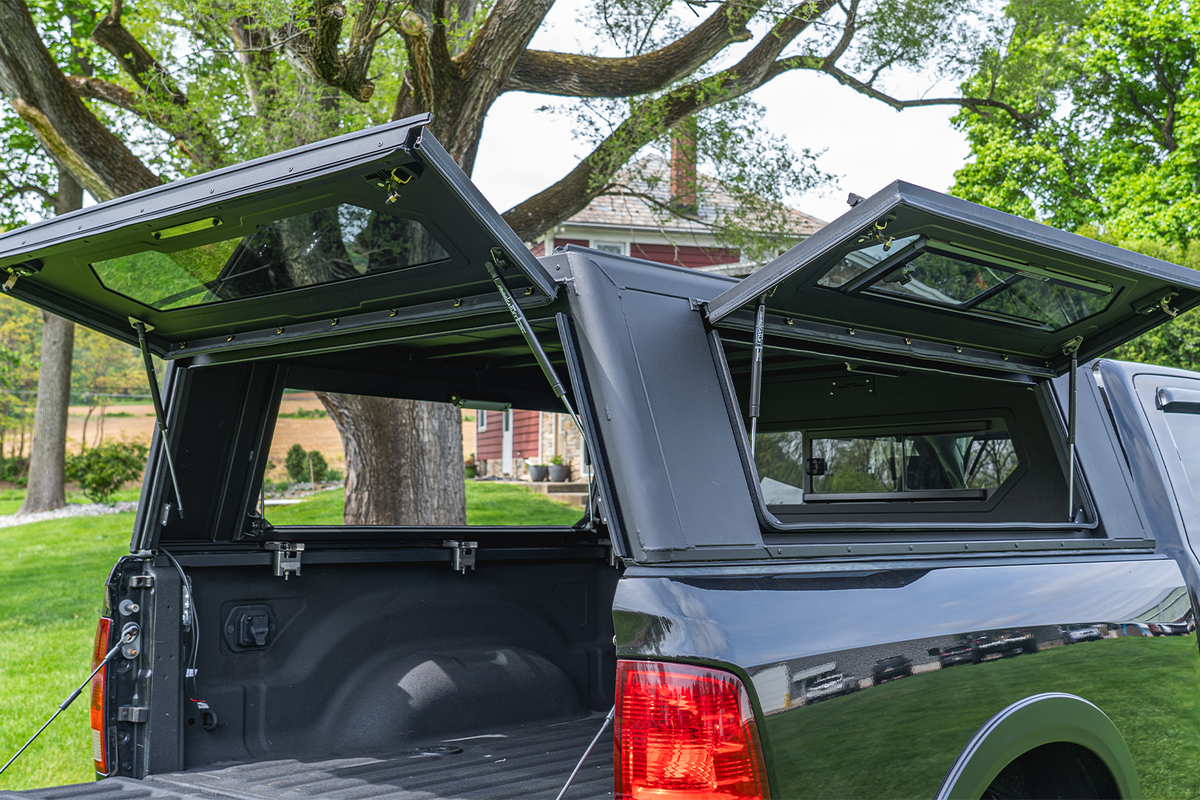 Alu-Cab Contour Canopy for Dodge Ram 1500 4th Gen (2009-2018) & 5th Gen 2019+ fitted to RAM 1500 — Rival 4x4 Australia