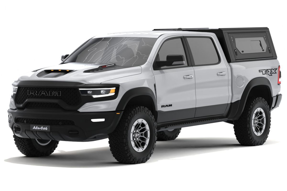 Alu-Cab Contour Canopy for Dodge Ram 1500 4th Gen (2009-2018) & 5th Gen 2019+ fitted to RAM 1500 — Rival 4x4 Australia