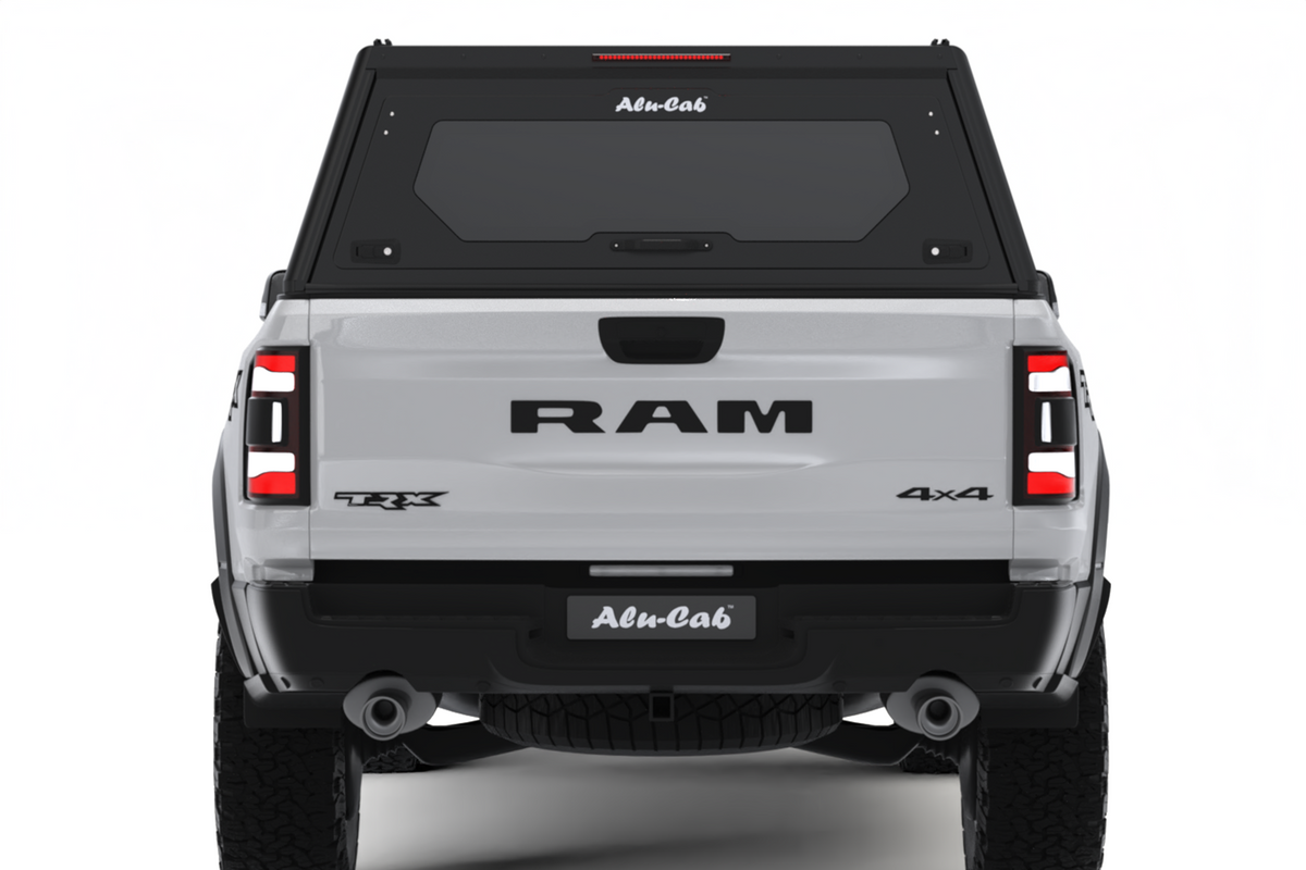 Alu-Cab Contour Canopy for Dodge Ram 1500 4th Gen (2009-2018) & 5th Gen 2019+ fitted to RAM 1500 — Rival 4x4 Australia