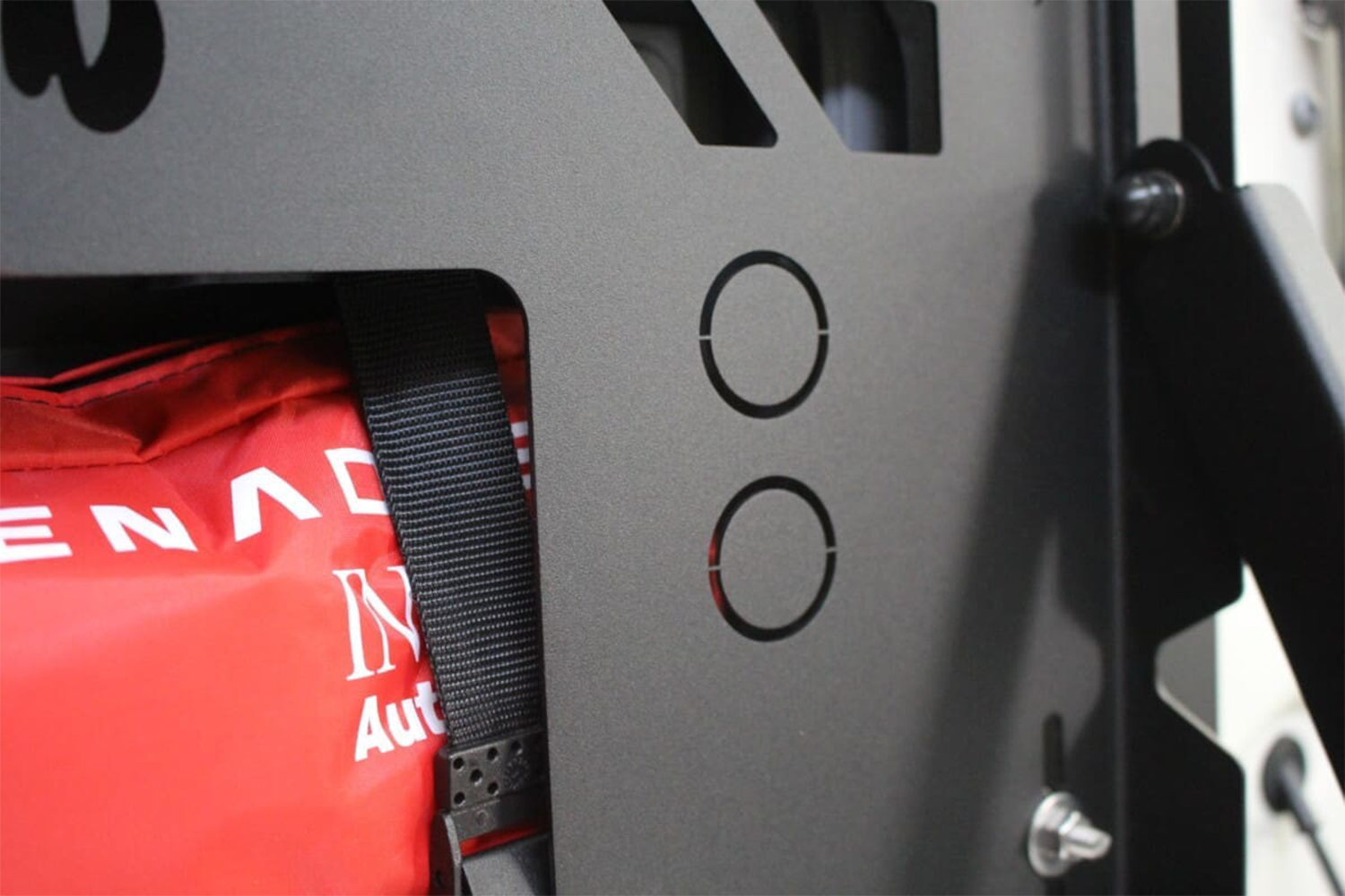 Alu-Cab Rear Door Drop Down Table — genuine product, Rival 4x4 Australia