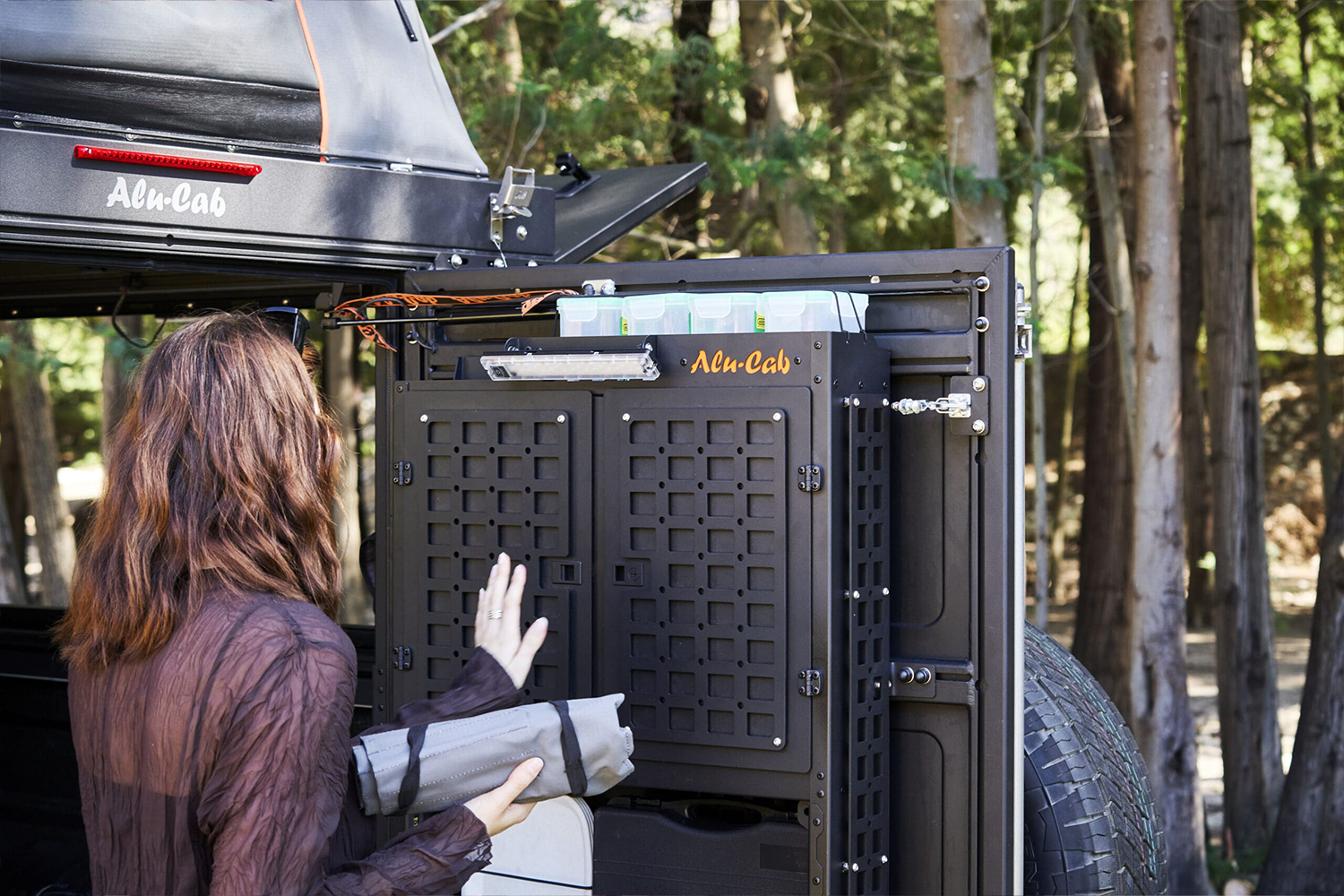 Alu-Cab Rear Door Kitchen — genuine product, Rival 4x4 Australia