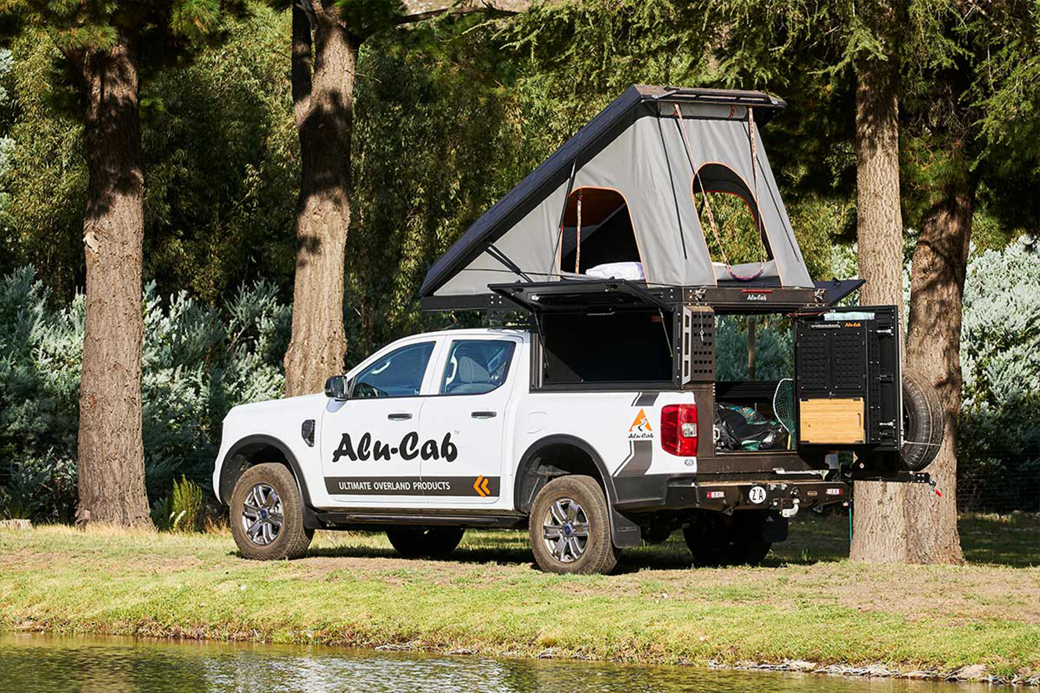 Alu-Cab Rear Door Kitchen — genuine product, Rival 4x4 Australia