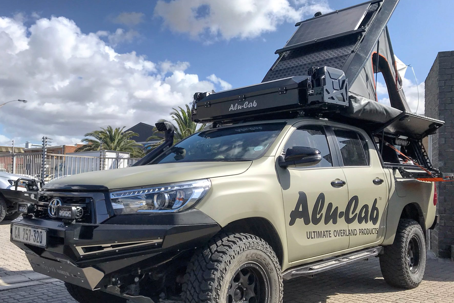 Alu-Cab Load Bar Extension Brackets — genuine product, Rival 4x4 Australia
