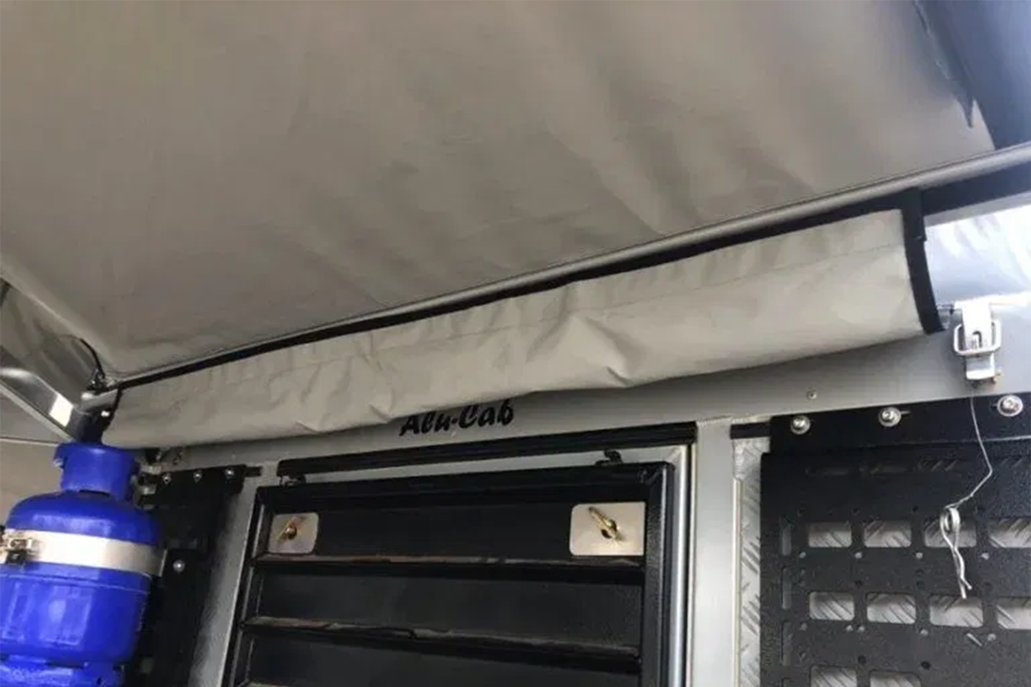Alu-Cab Shadow Awning Gutter — genuine product, Rival 4x4 Australia