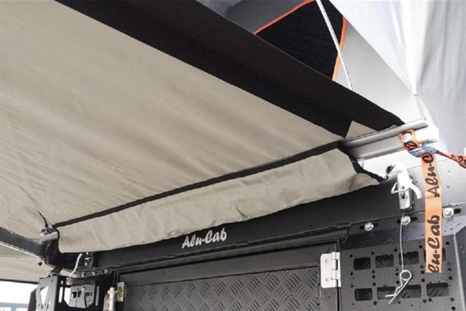 Alu-Cab Shadow Awning Gutter — genuine product, Rival 4x4 Australia