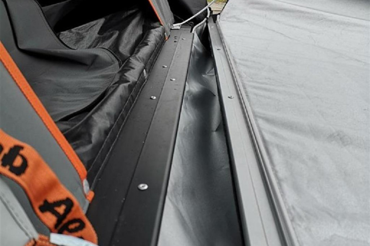 Alu-Cab Shadow Awning Gutter — genuine product, Rival 4x4 Australia