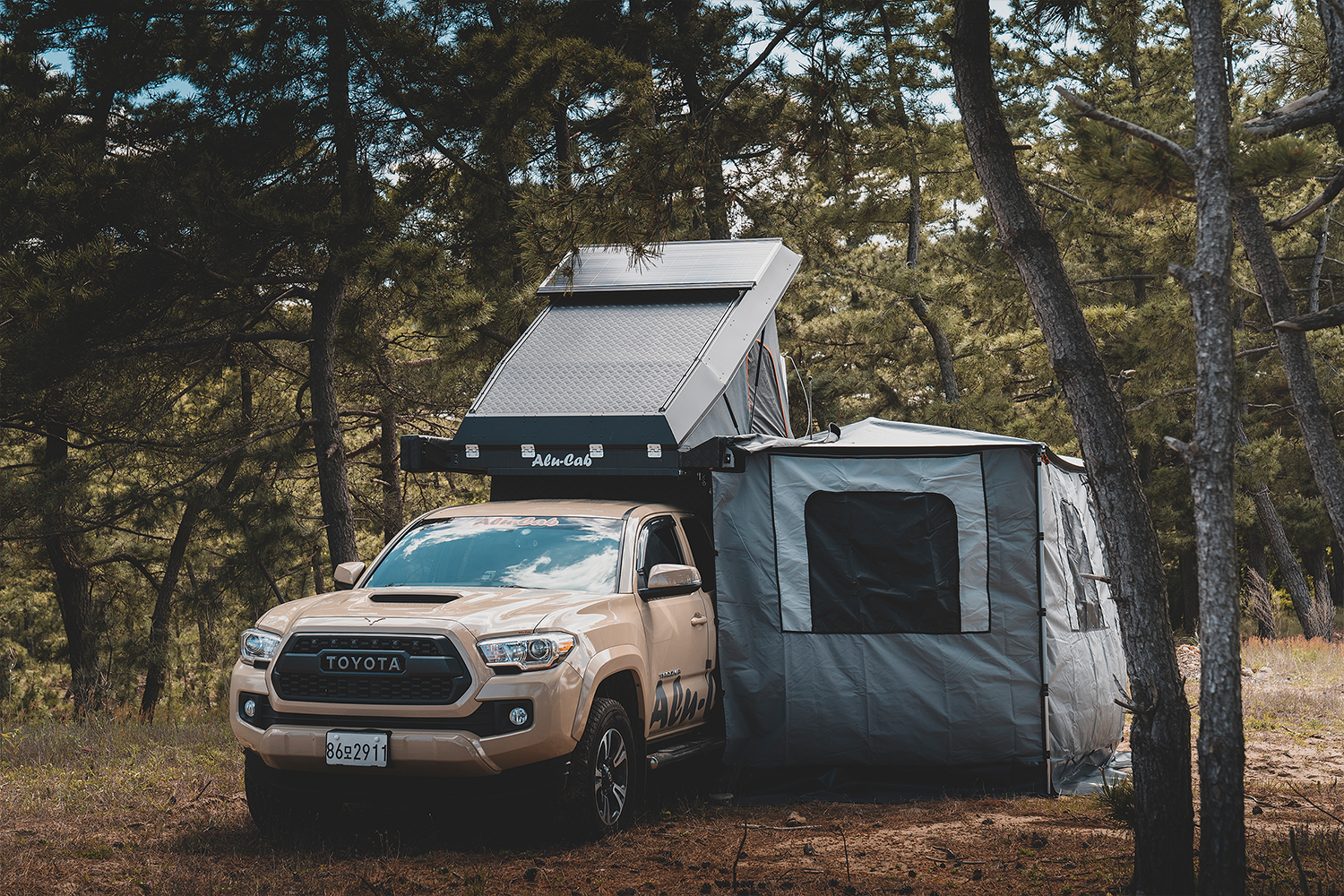Alu-Cab Shadow Awning Wall Kit — genuine product, Rival 4x4 Australia