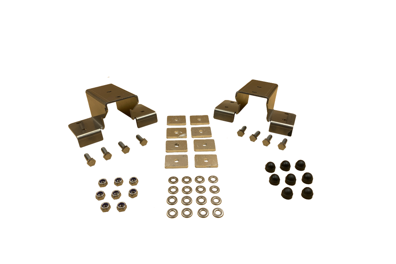 Alu-Cab Shower Cube Mounting Brackets — genuine product, Rival 4x4 Australia