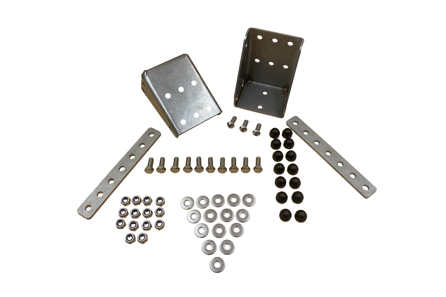 Alu-Cab Shower Cube Mounting Brackets — genuine product, Rival 4x4 Australia
