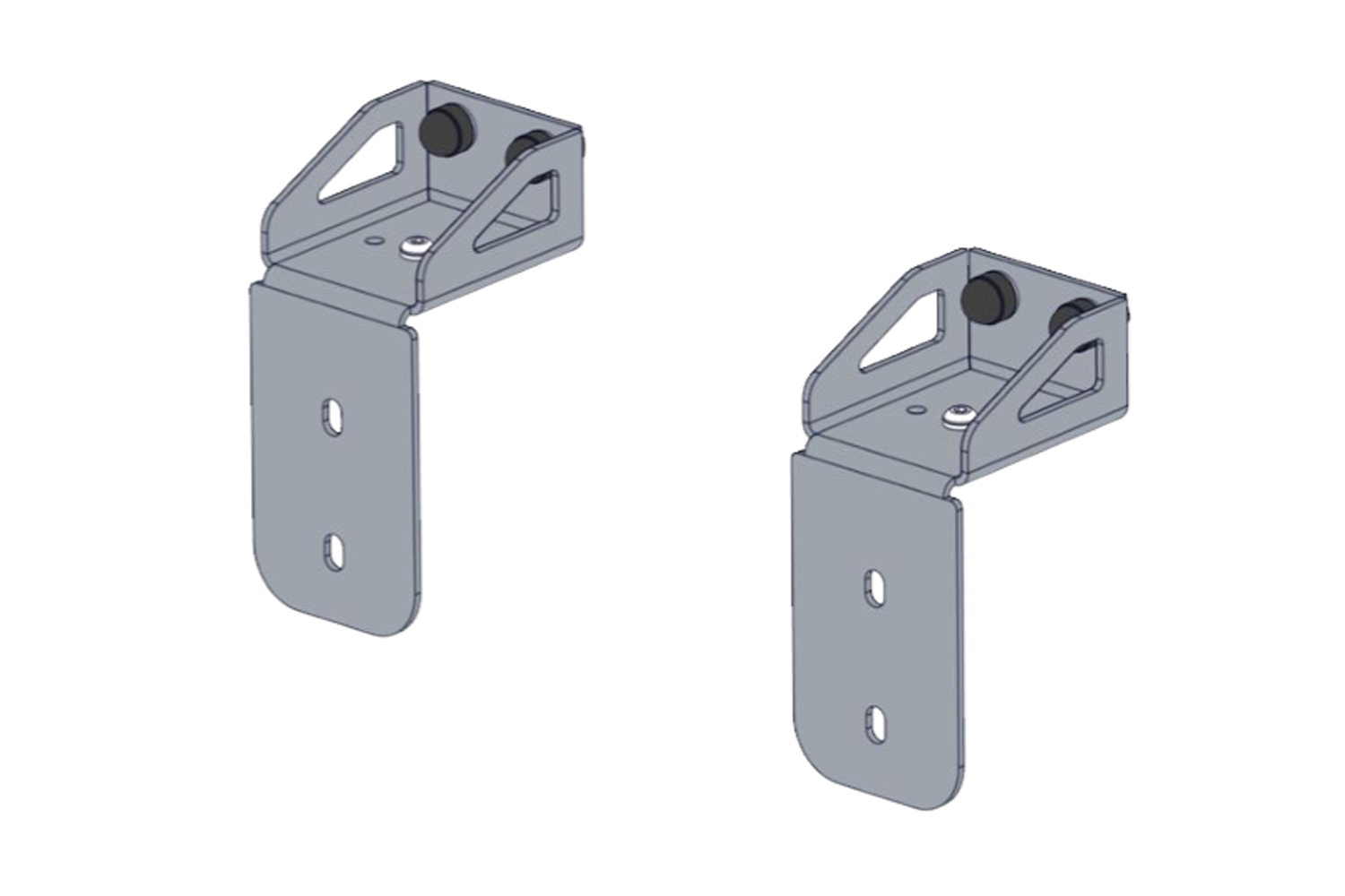 Alu-Cab Shower Cube Mounting Brackets — genuine product, Rival 4x4 Australia