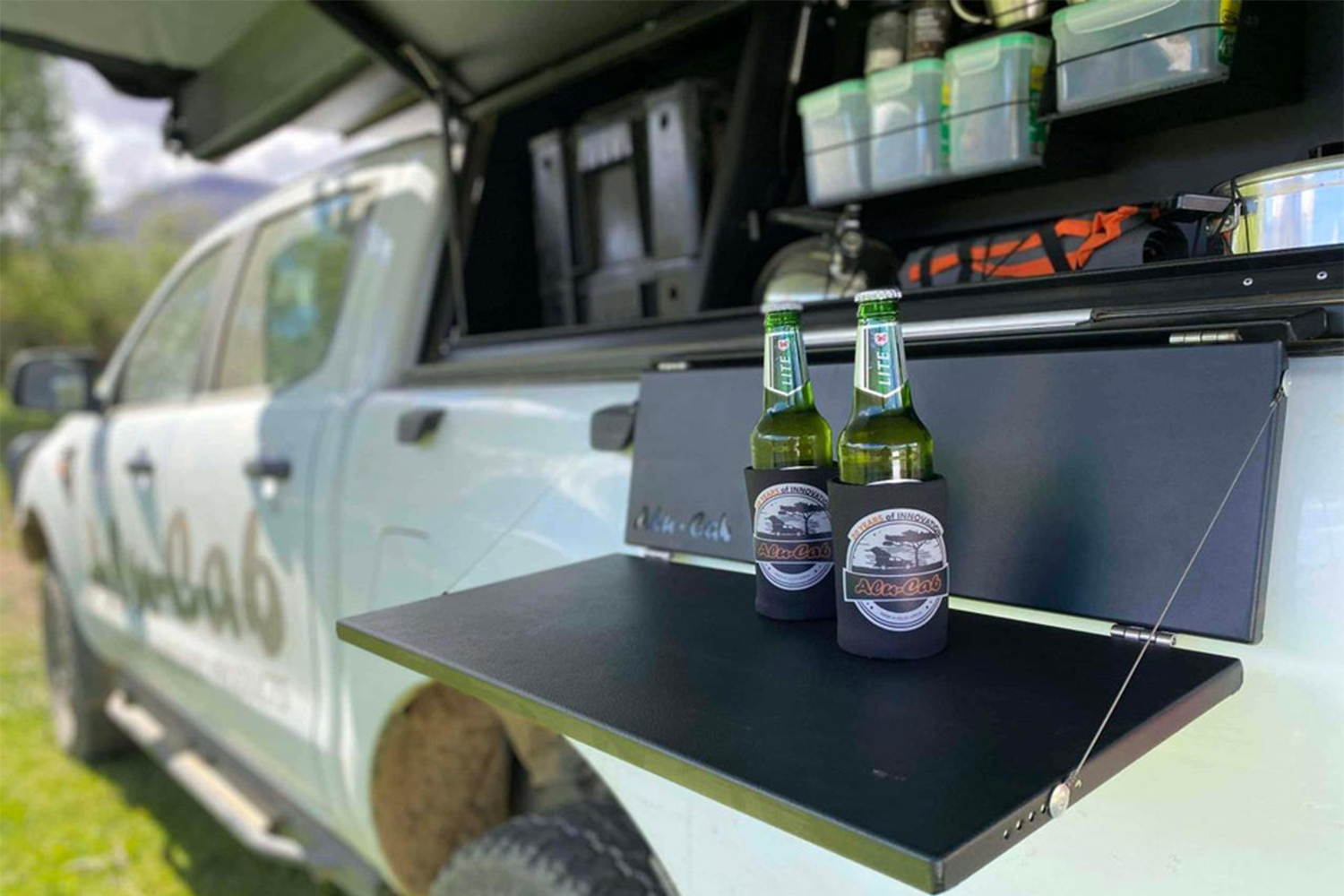 Alu-Cab Side Slide Prep Table — genuine product, Rival 4x4 Australia
