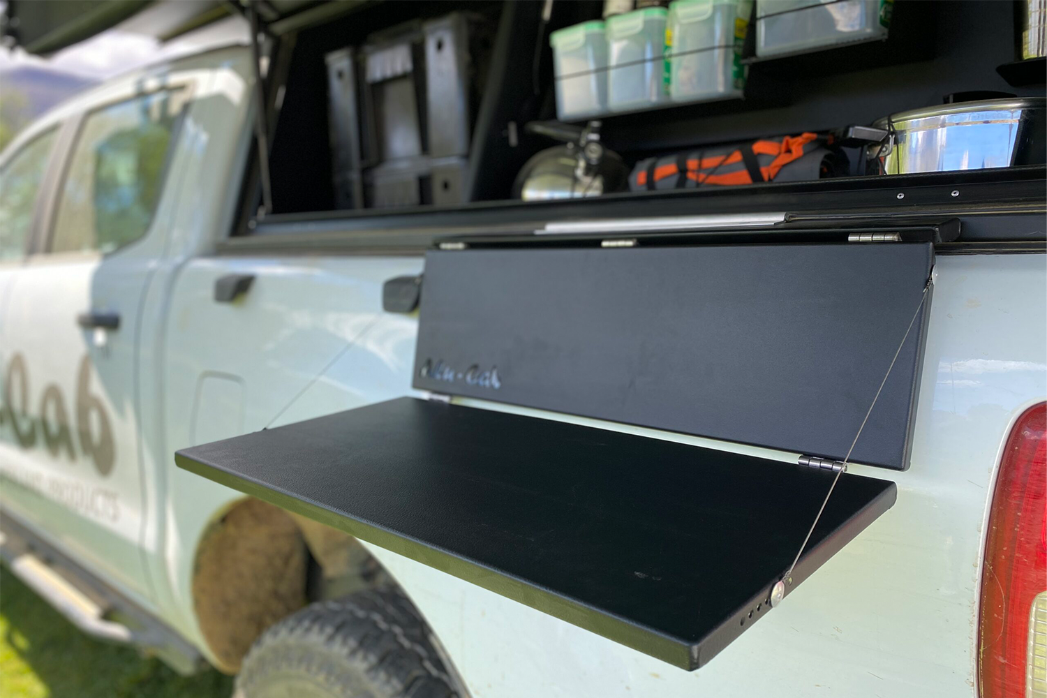 Alu-Cab Side Slide Prep Table — genuine product, Rival 4x4 Australia