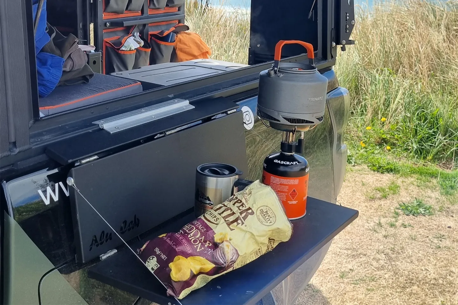 Alu-Cab Side Slide Prep Table — genuine product, Rival 4x4 Australia