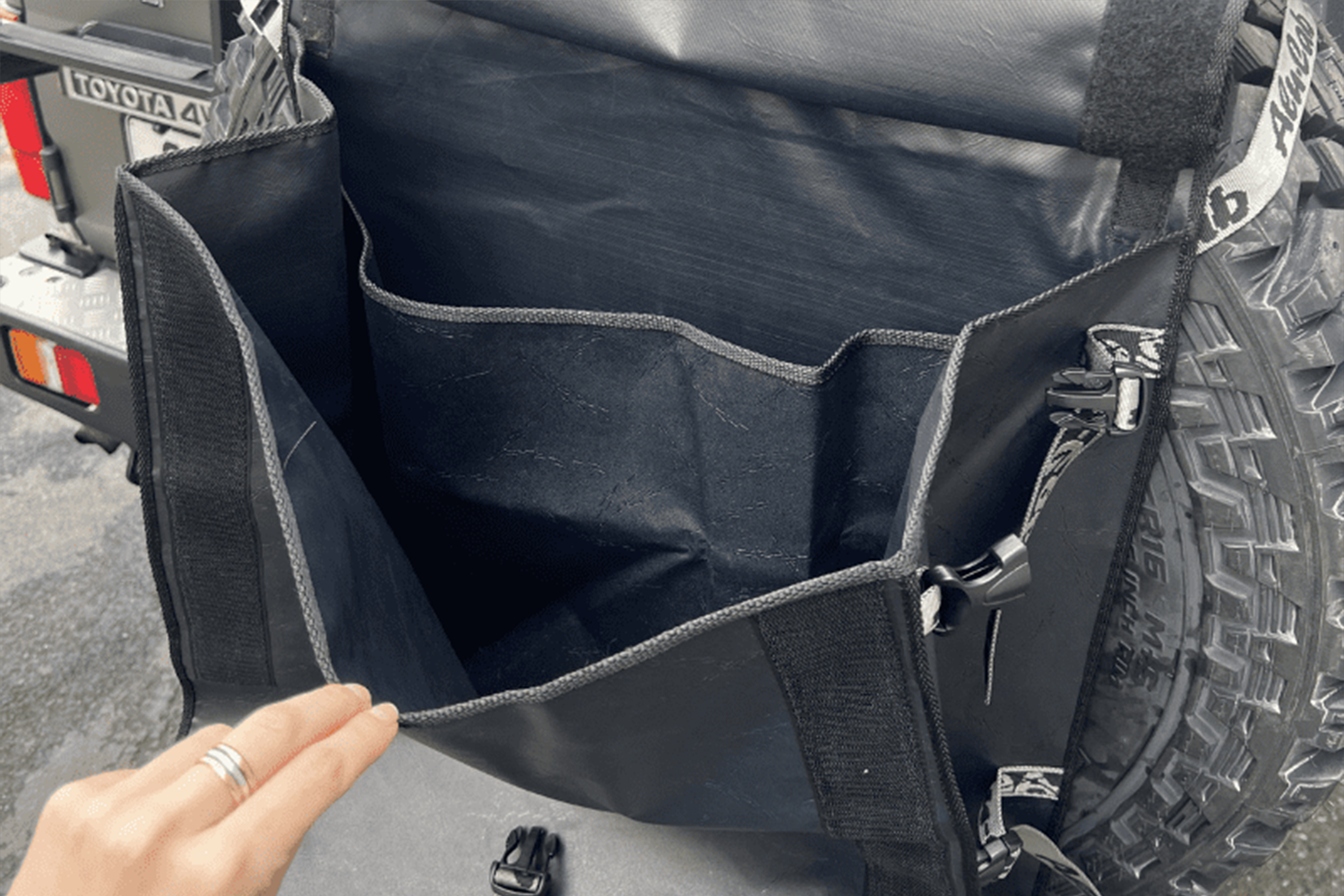 Alu-Cab Spare Wheel Bag — genuine product, Rival 4x4 Australia