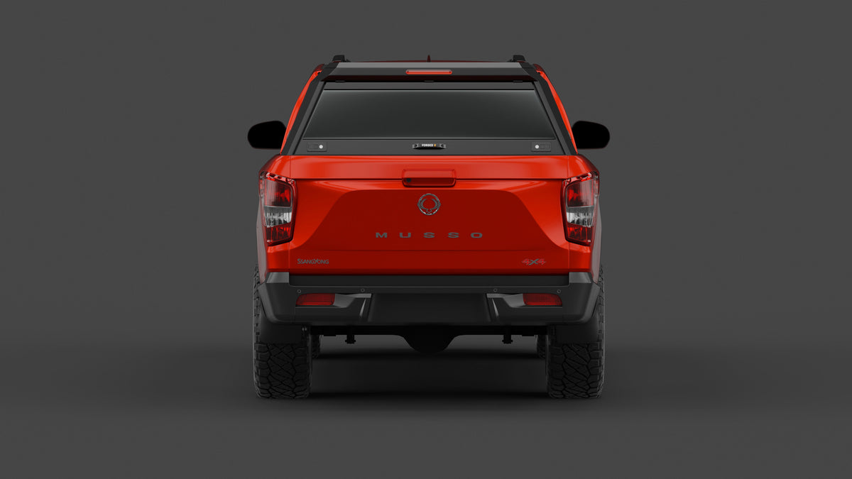 ForgedX Aluminium Ute Canopy - to suit SsangYong Musso XLV 2018-on (Long Tub)