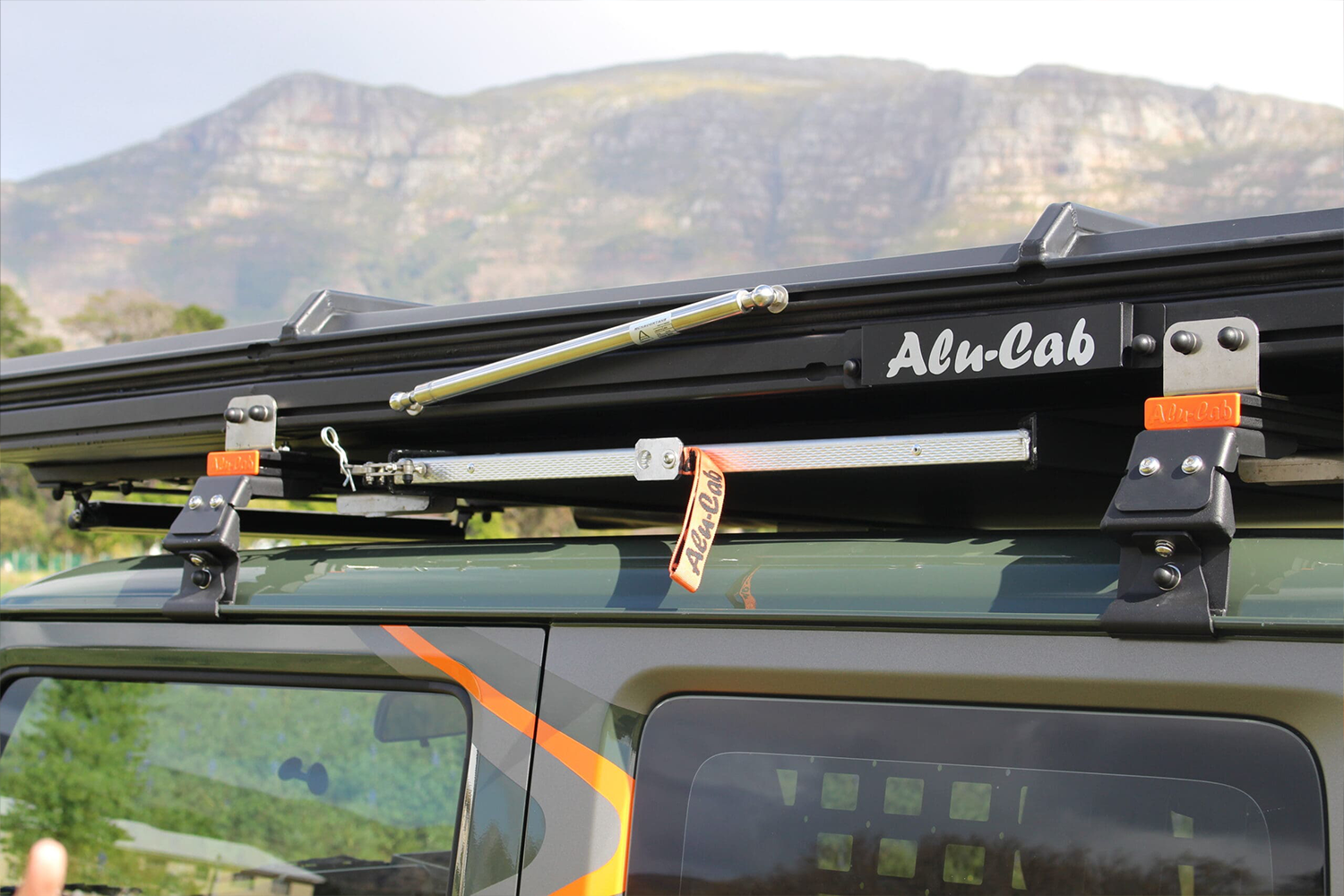 Alu-Cab Gutter Mount Feet — genuine product, Rival 4x4 Australia