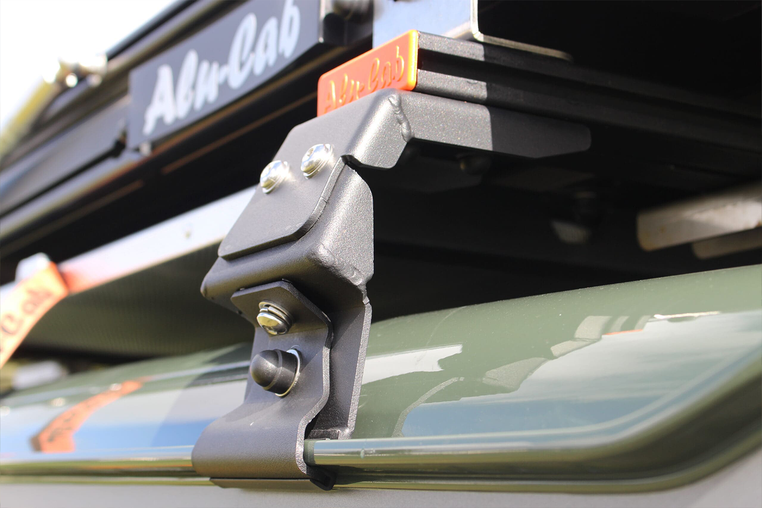 Alu-Cab Gutter Mount Feet — genuine product, Rival 4x4 Australia
