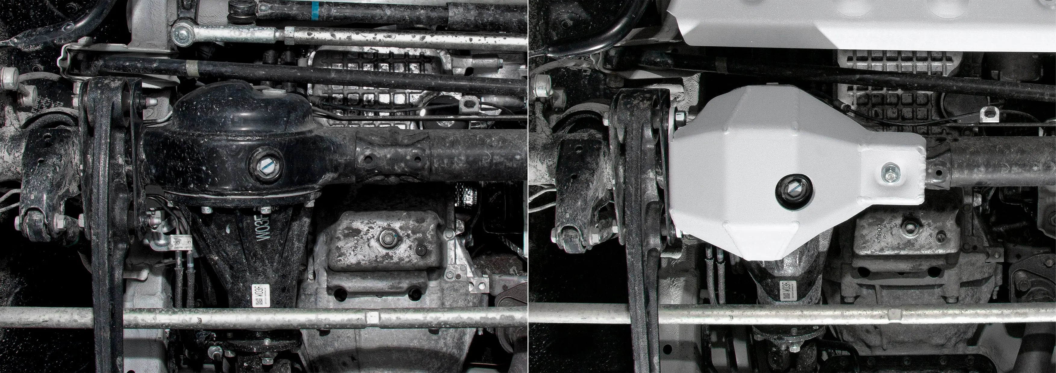 Suzuki Jimny (2018-Present) 4x4 Front Diff Bash Plate - Aluminium RIVAL
