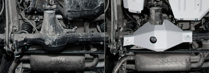 Suzuki Jimny (2018-Present) 4x4 Rear Diff Bash Plate - Aluminium RIVAL
