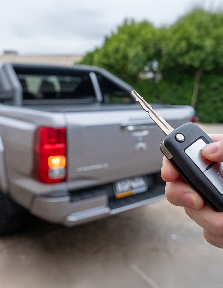 HSP Tailgate Lock — HSP Tailgate Lock for Mitsubishi Triton MV