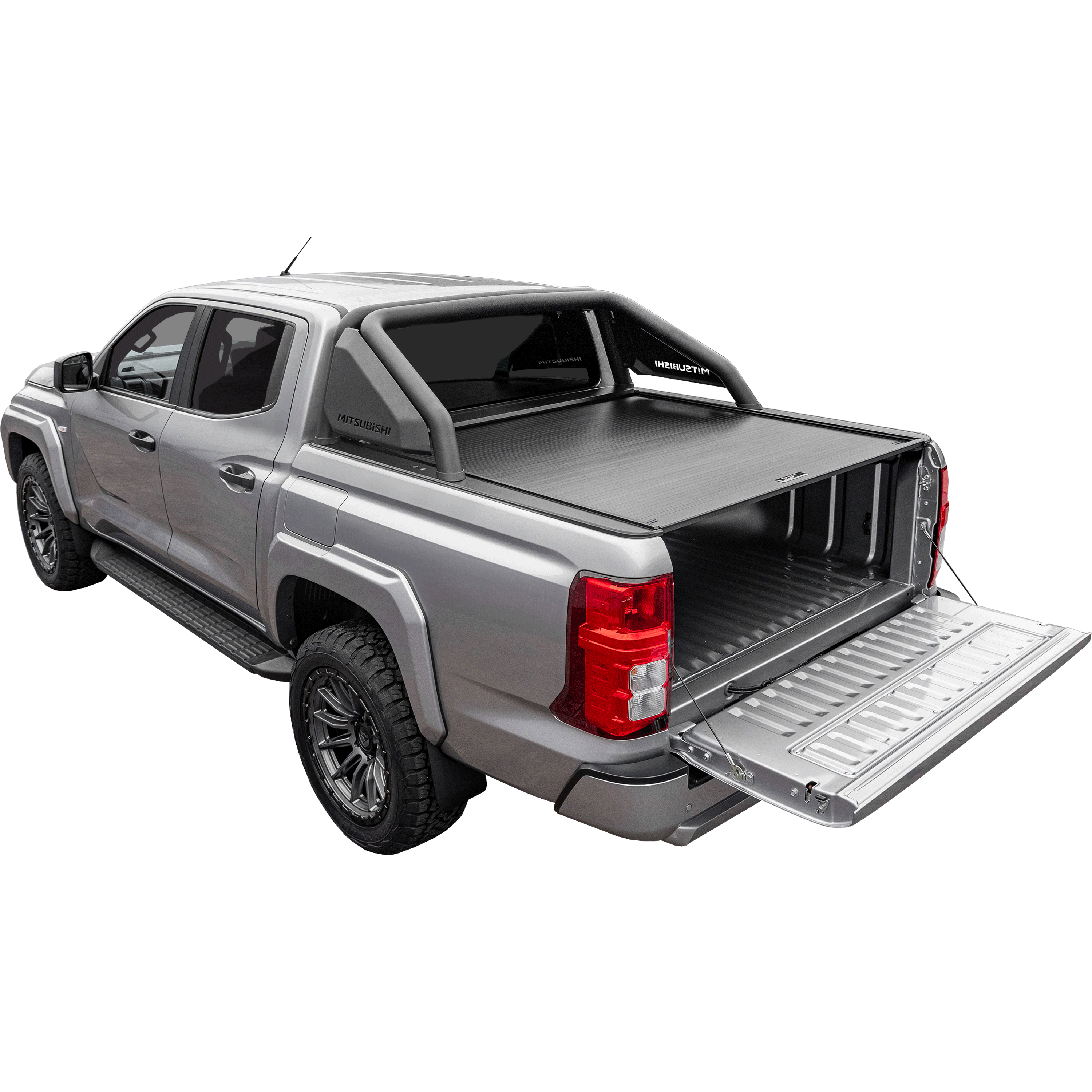 HSP Retractable Tonneau — HSP Retractable Tonneau for Mitsubishi Triton MV — Genuine Sports Bar