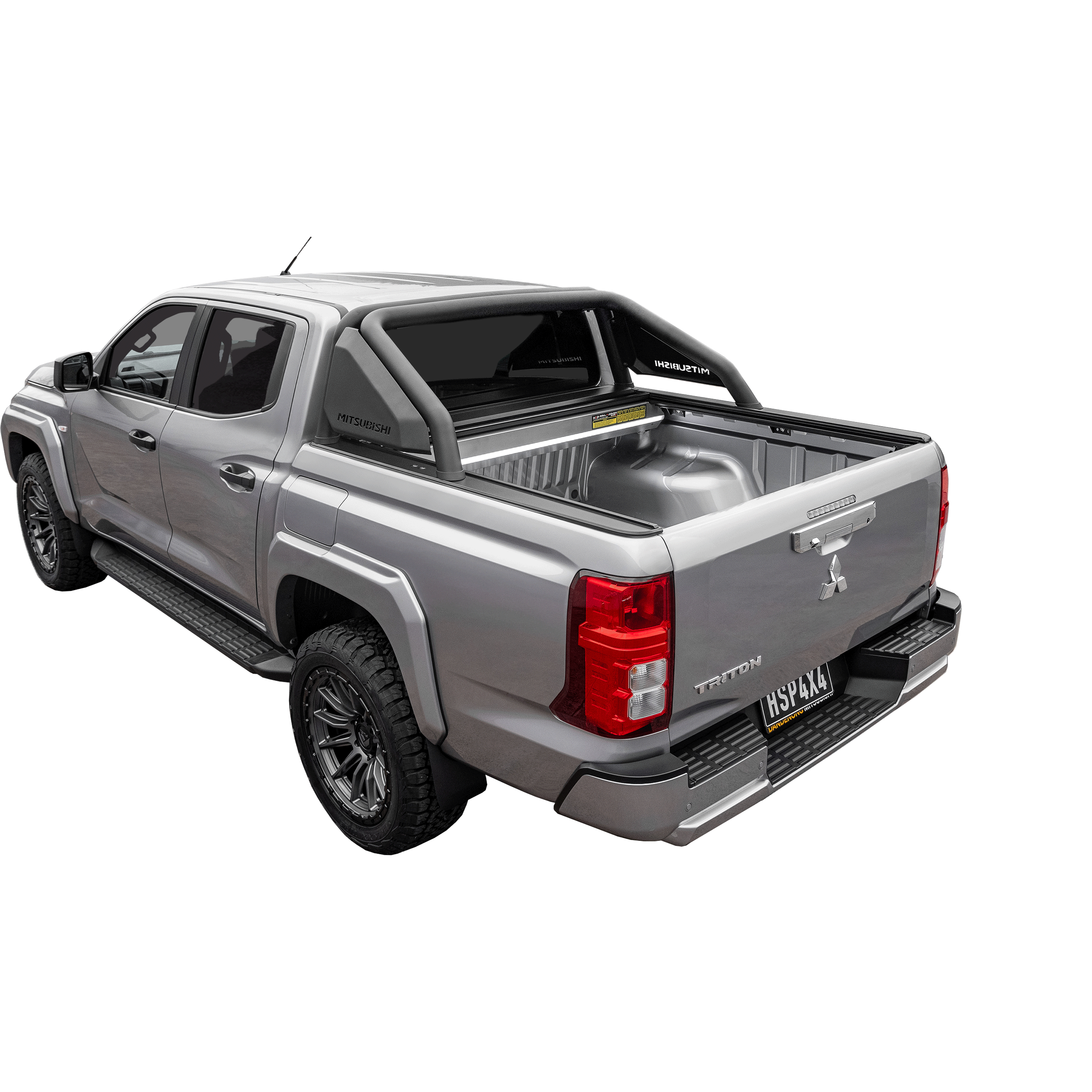 HSP Retractable Tonneau — HSP Retractable Tonneau for Mitsubishi Triton MV — Genuine Sports Bar