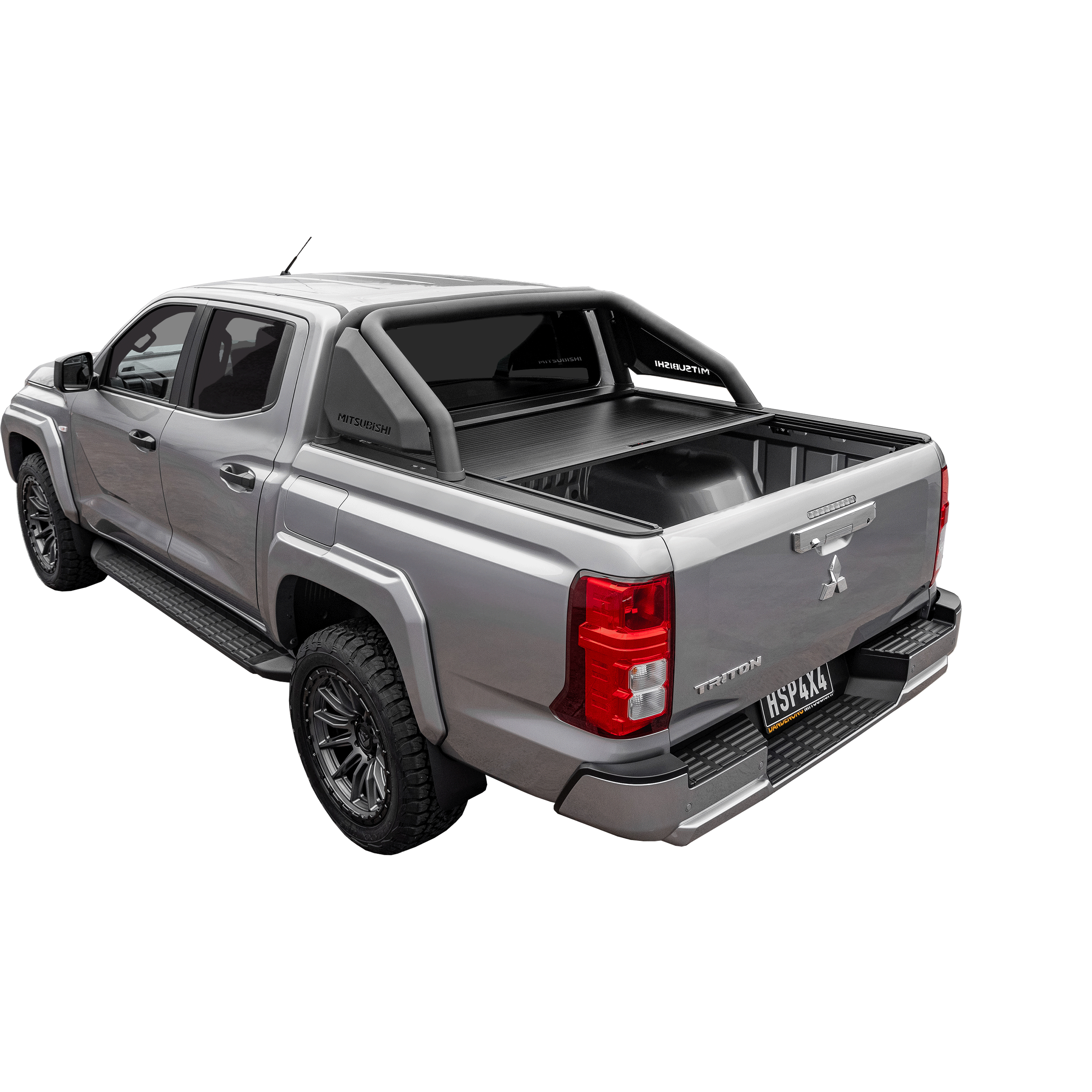 HSP Retractable Tonneau — HSP Retractable Tonneau for Mitsubishi Triton MV — Genuine Sports Bar