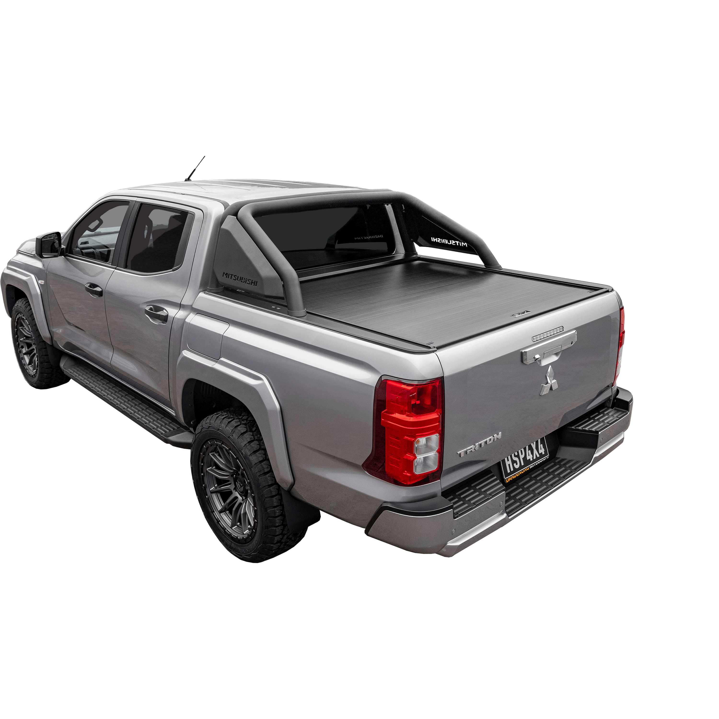 HSP Retractable Tonneau — HSP Retractable Tonneau for Mitsubishi Triton MV — Genuine Sports Bar