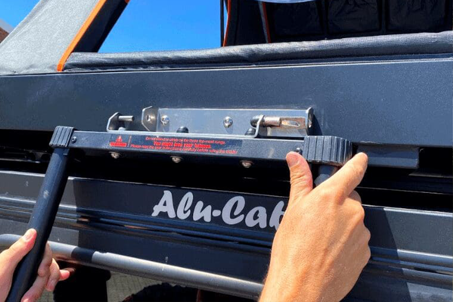 Alu-Cab Telescopic Ladder — genuine product, Rival 4x4 Australia