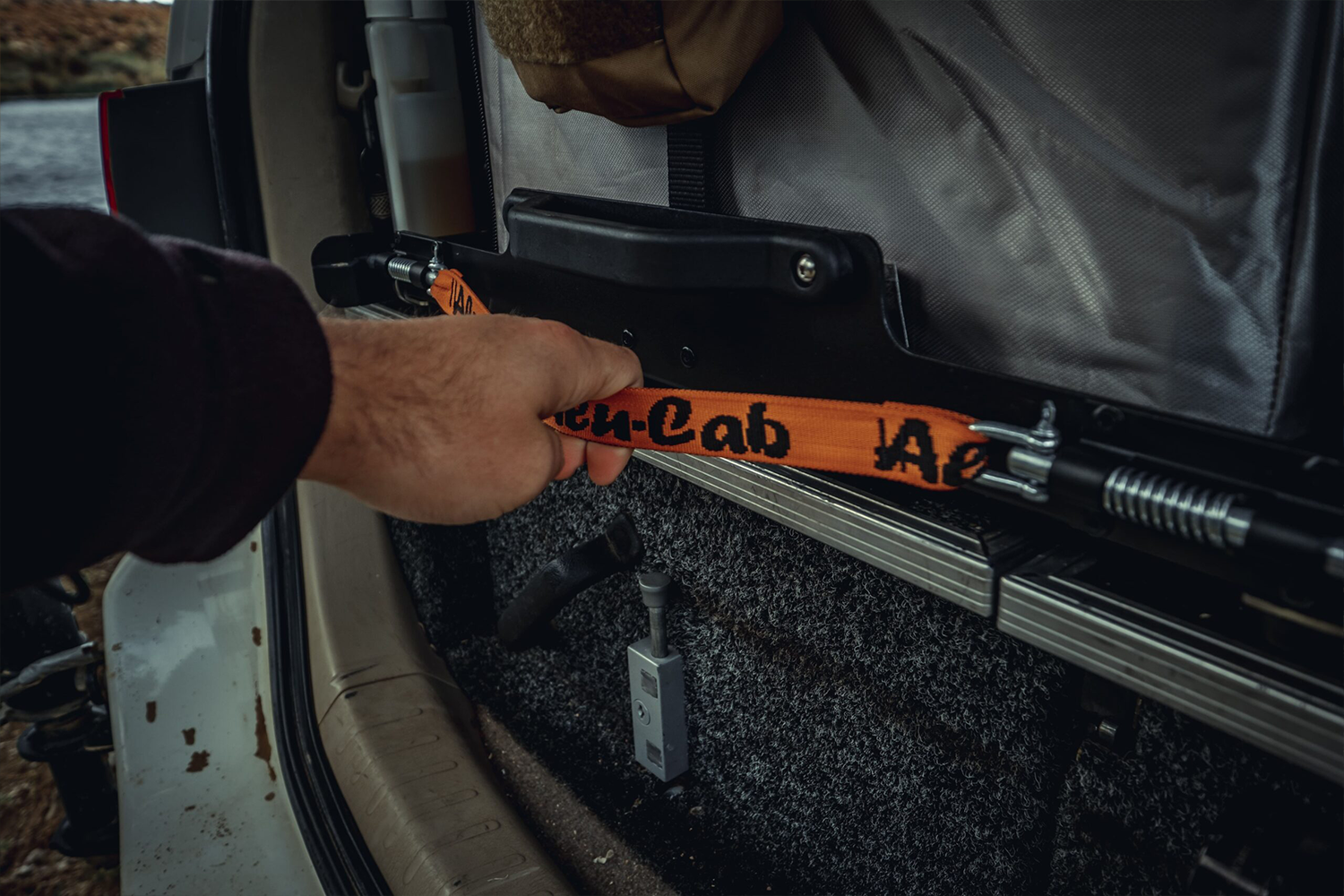 Alu-Cab Tilting Fridge Slide — genuine product, Rival 4x4 Australia